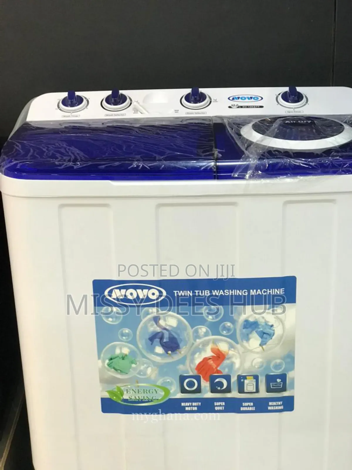 7kg Novo Twin Tub Washing Machine