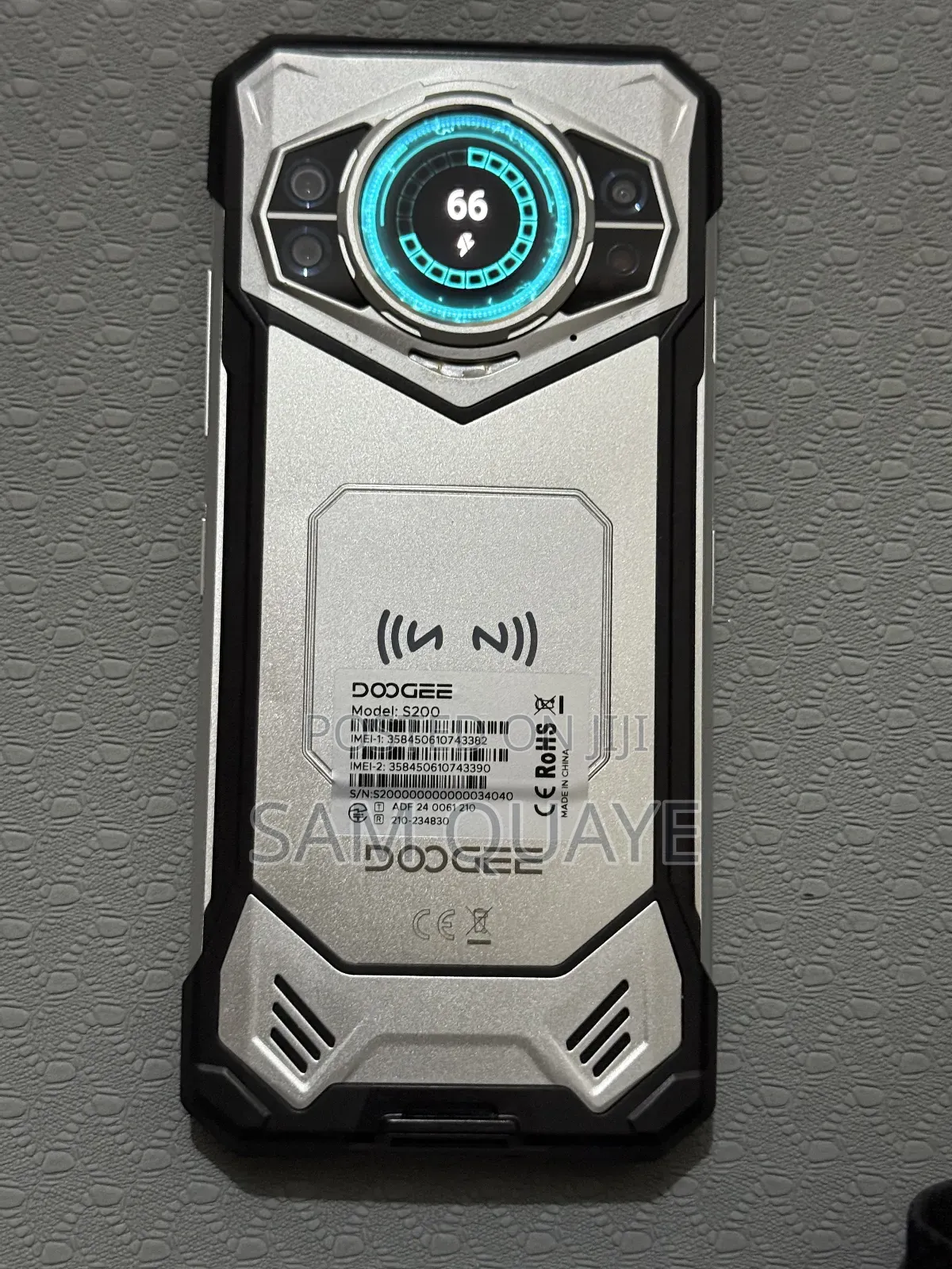 New Doogee S200 256 GB White
