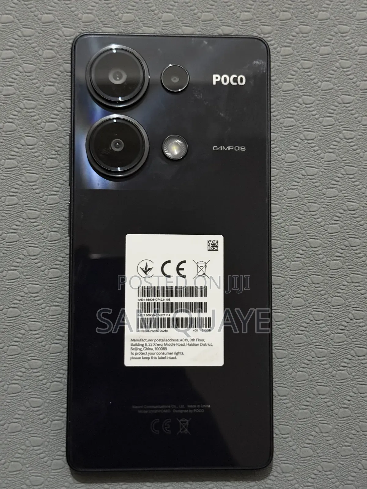 New Xiaomi Poco M6 Pro 512 GB Black