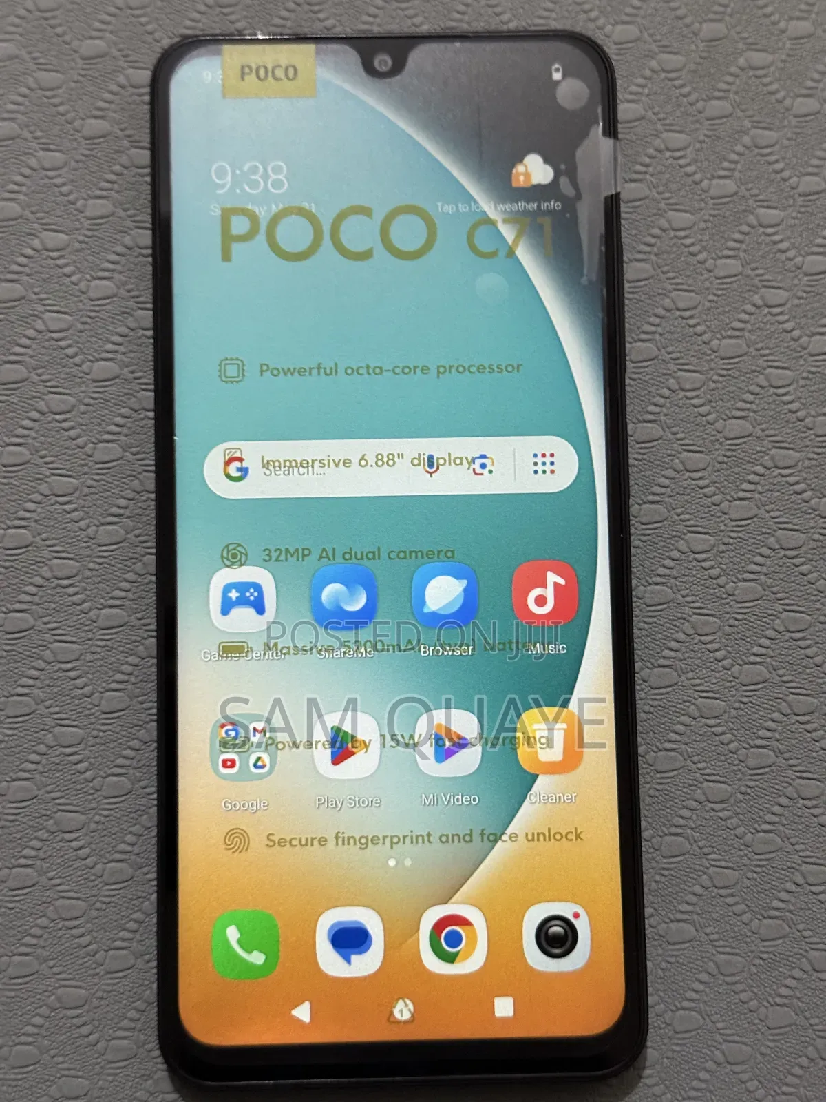 New Xiaomi Poco C71 64 GB Black