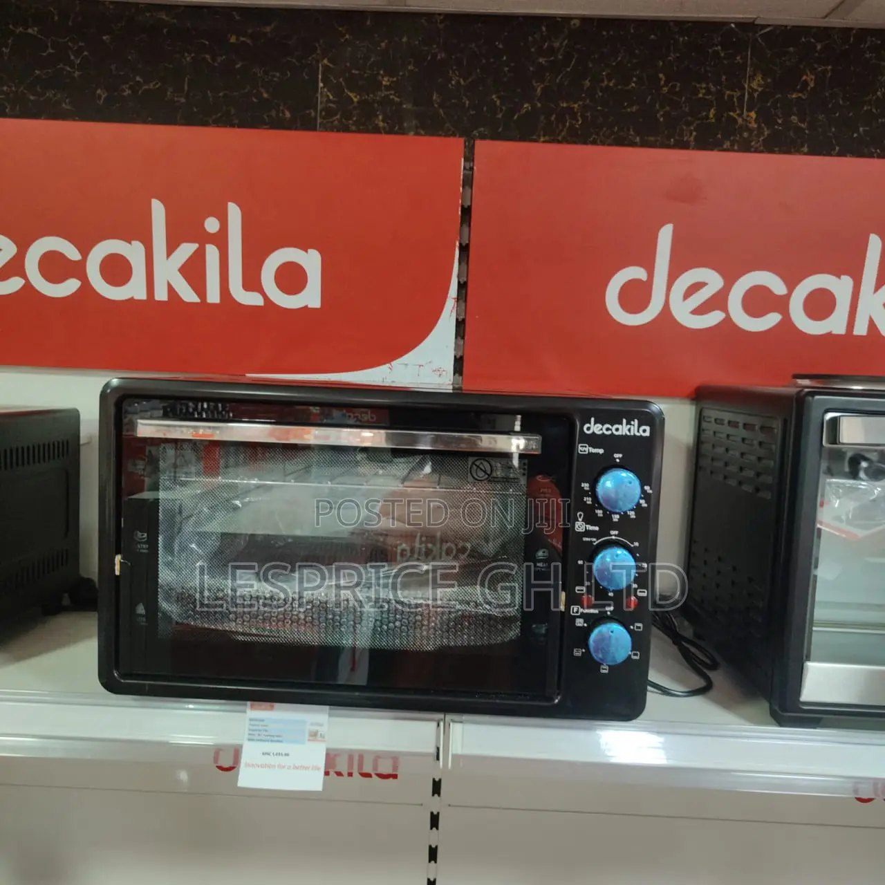 Think Smart by Buying Sleek 38 Liter Decakila Toaster Oven