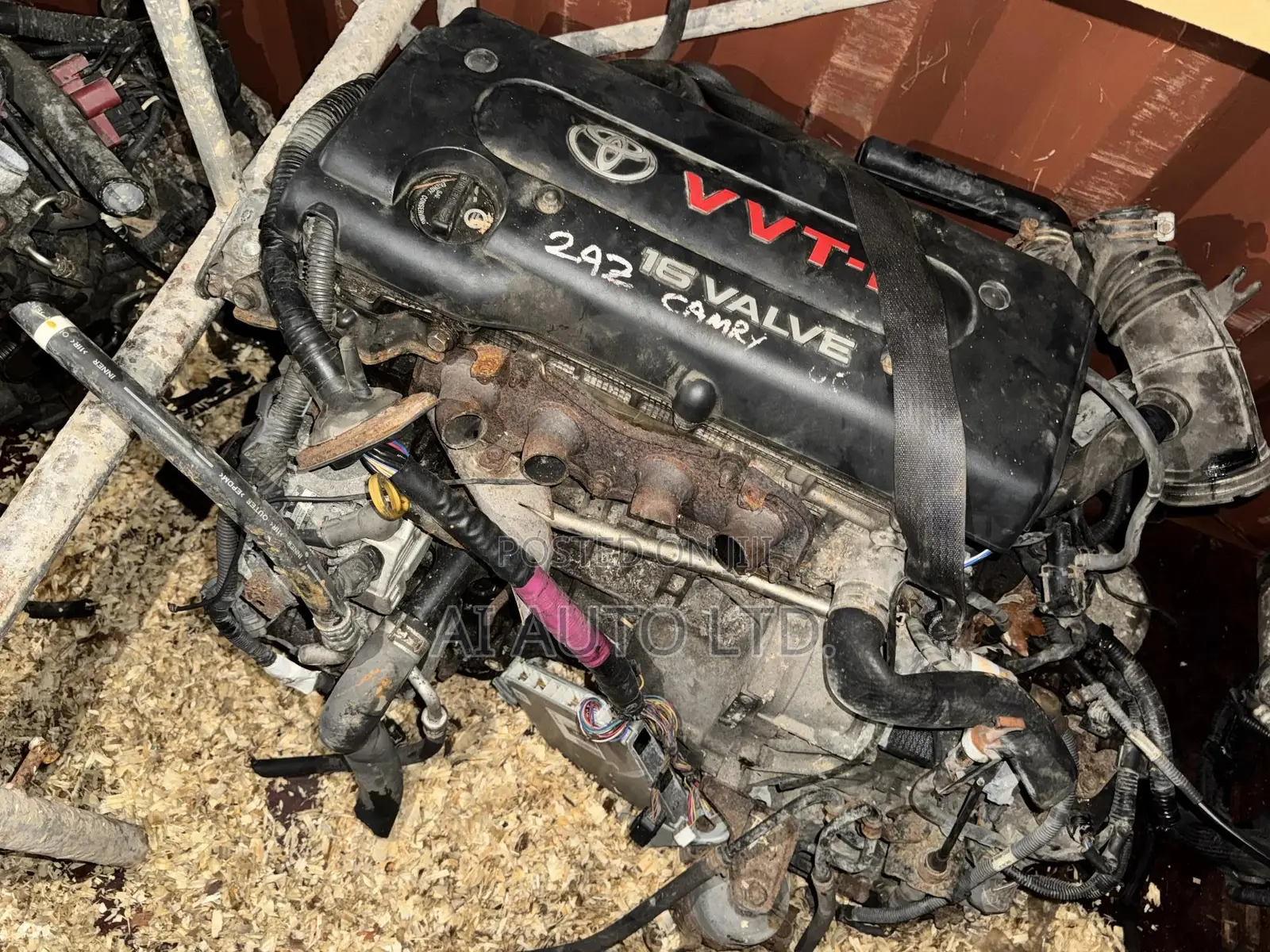 02-11 Toyota Highlander, Rav4, Petrol 2.4l 2az-Fe Engine & Gearbox