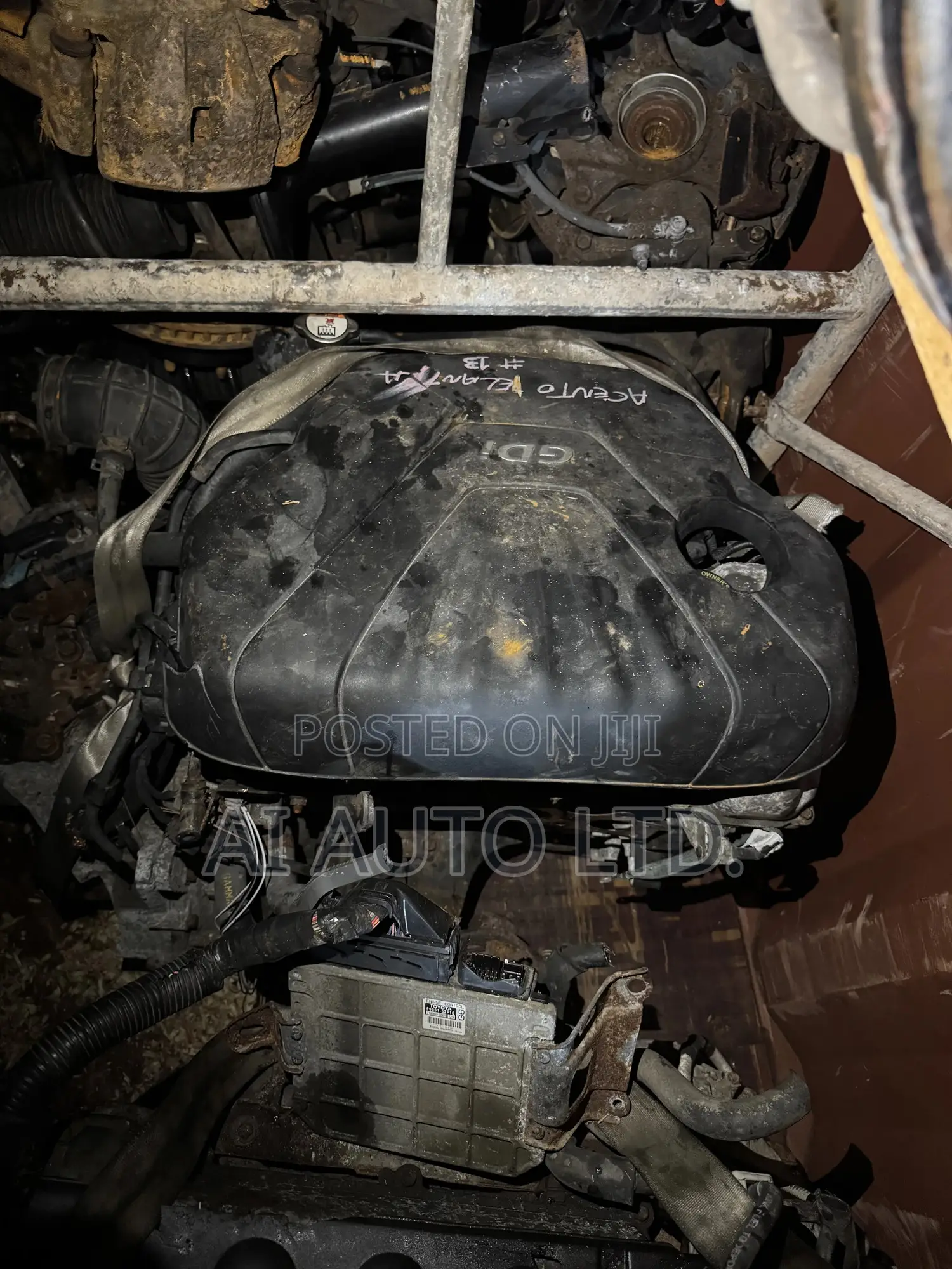 Hyundai 1.6L GDI Engine With Gearbox Fits Accent, Elantra, Rio, Soul