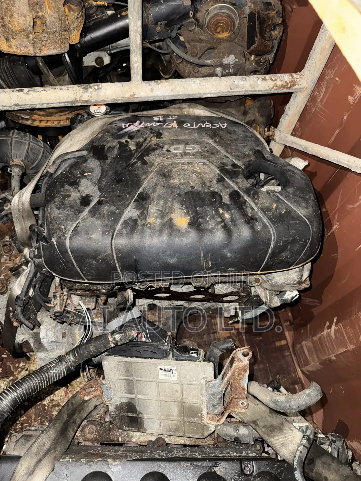 Hyundai 1.6L GDI Engine With Gearbox Fits Accent, Elantra, Rio, Soul