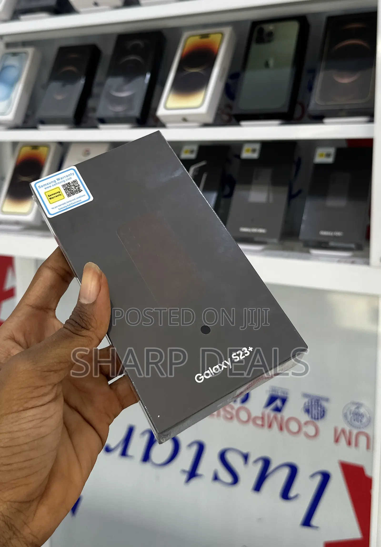 New Samsung Galaxy S23+ 256 GB Black