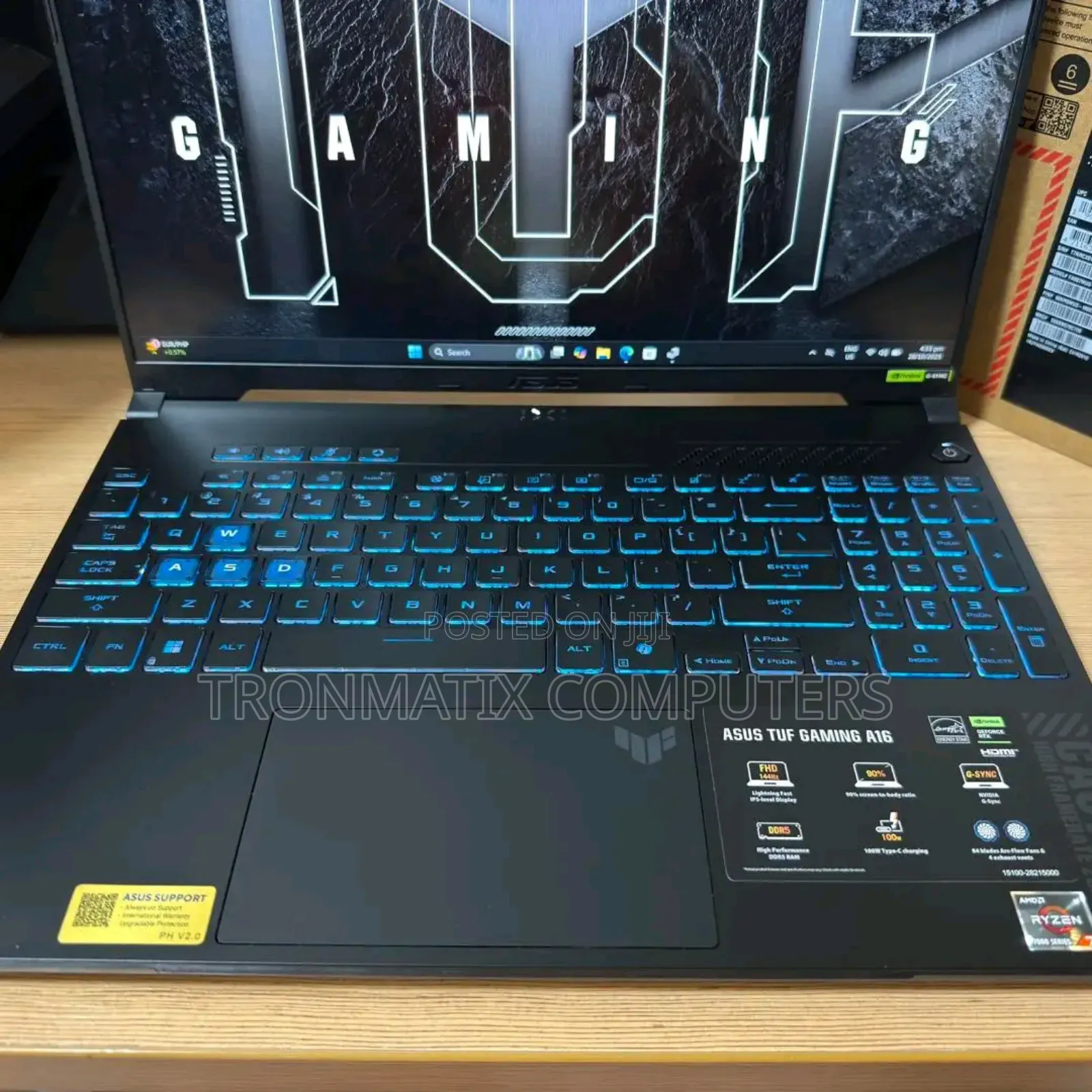New Laptop Asus ROG Strix G16 G614 32GB Intel Core i7 SSHD (Hybrid) 1T