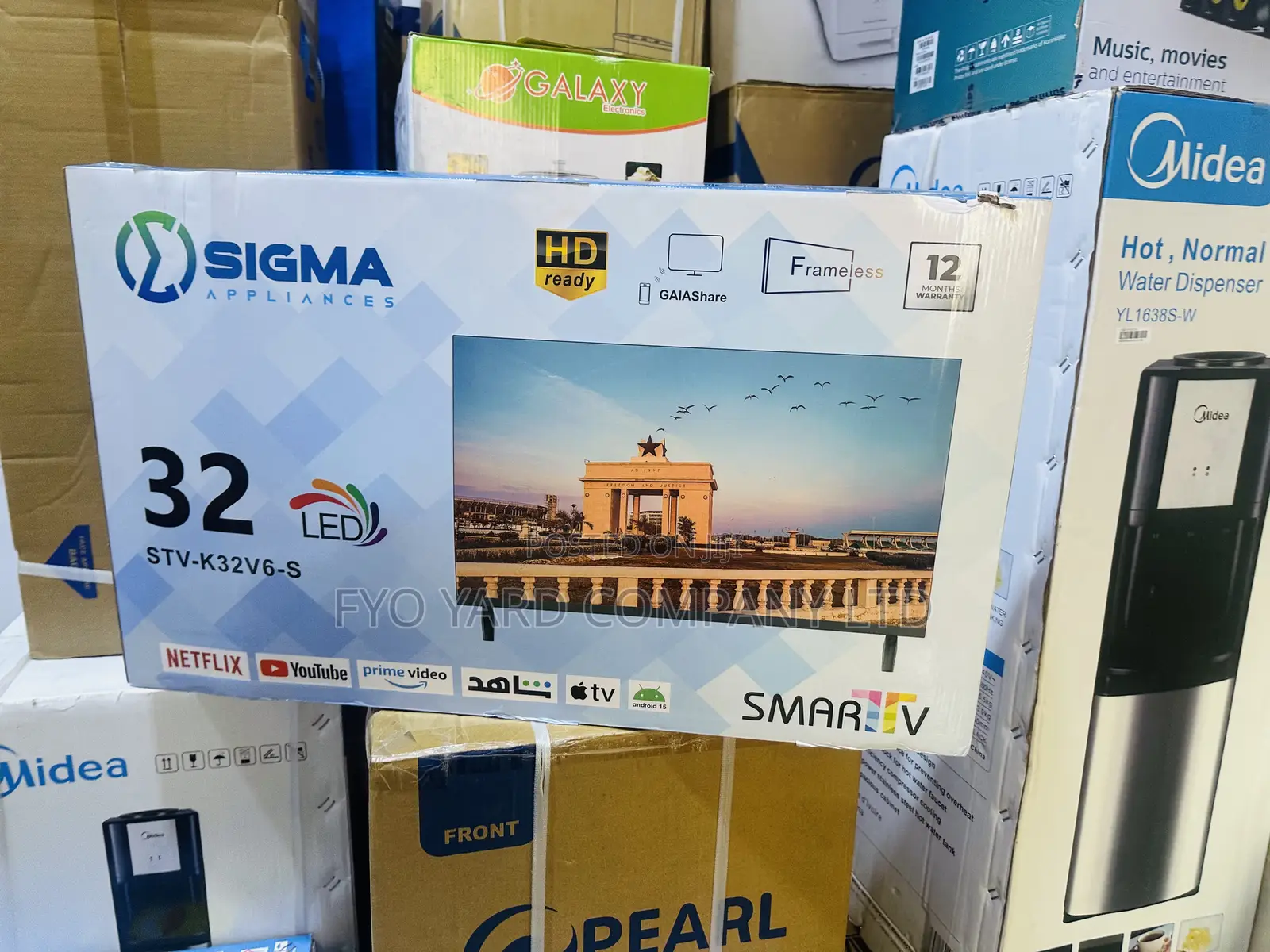 Sharp Clear View Sigma 32 “ Smart Digital Andriod Led Tv