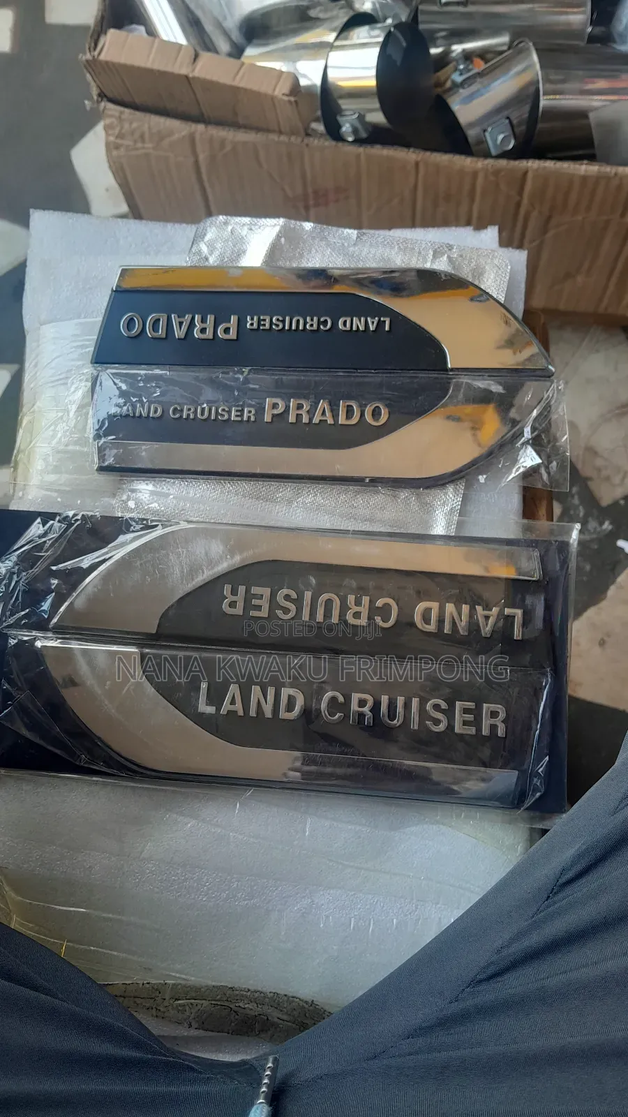 Toyota Land Cruiser And Land Cruiser Prado Fender Sticker