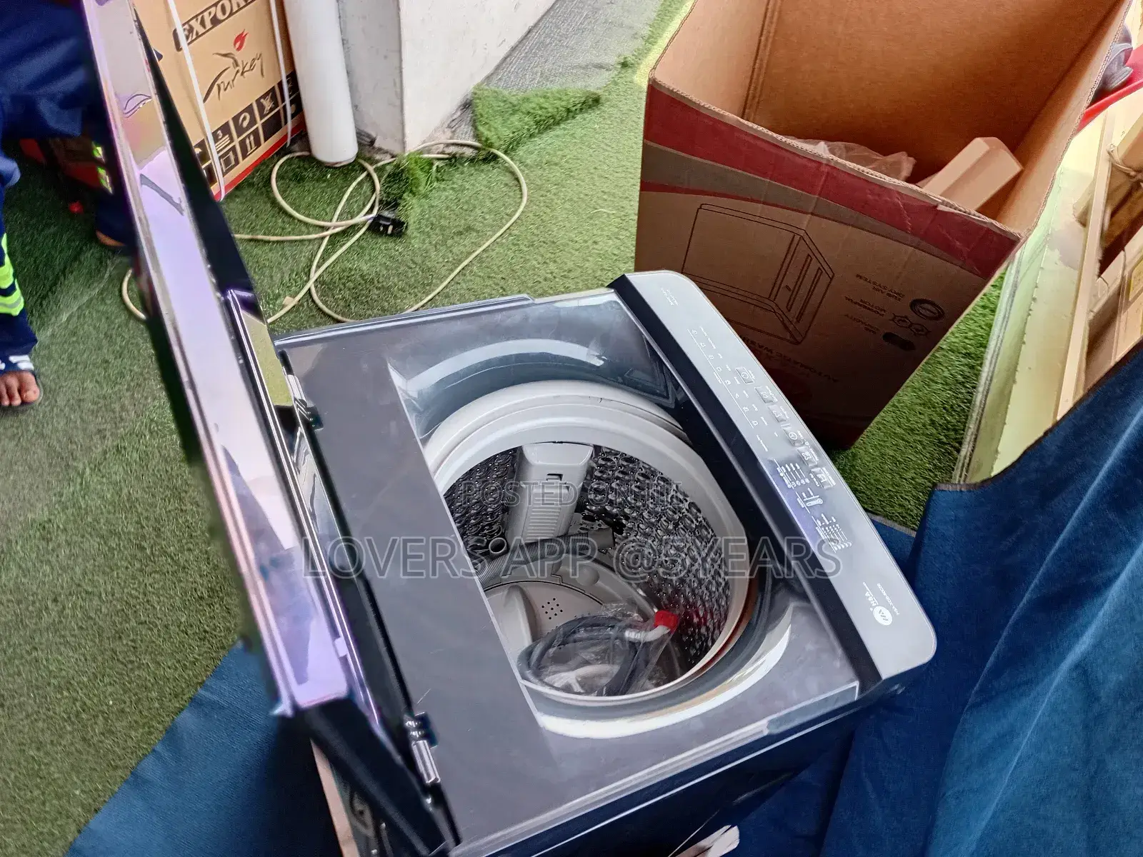 H a 8kg Fully Automatic Washing Machine for Modern Homes