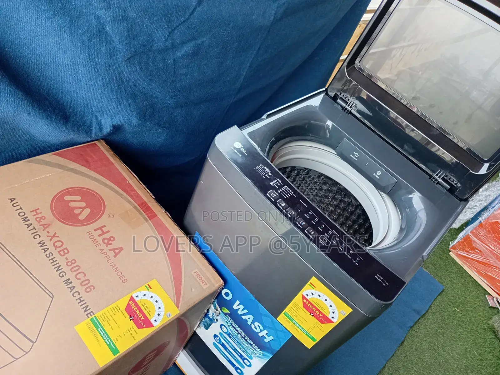 H a 8kg Automatic Washer – 8kg Efficient Energy Saving