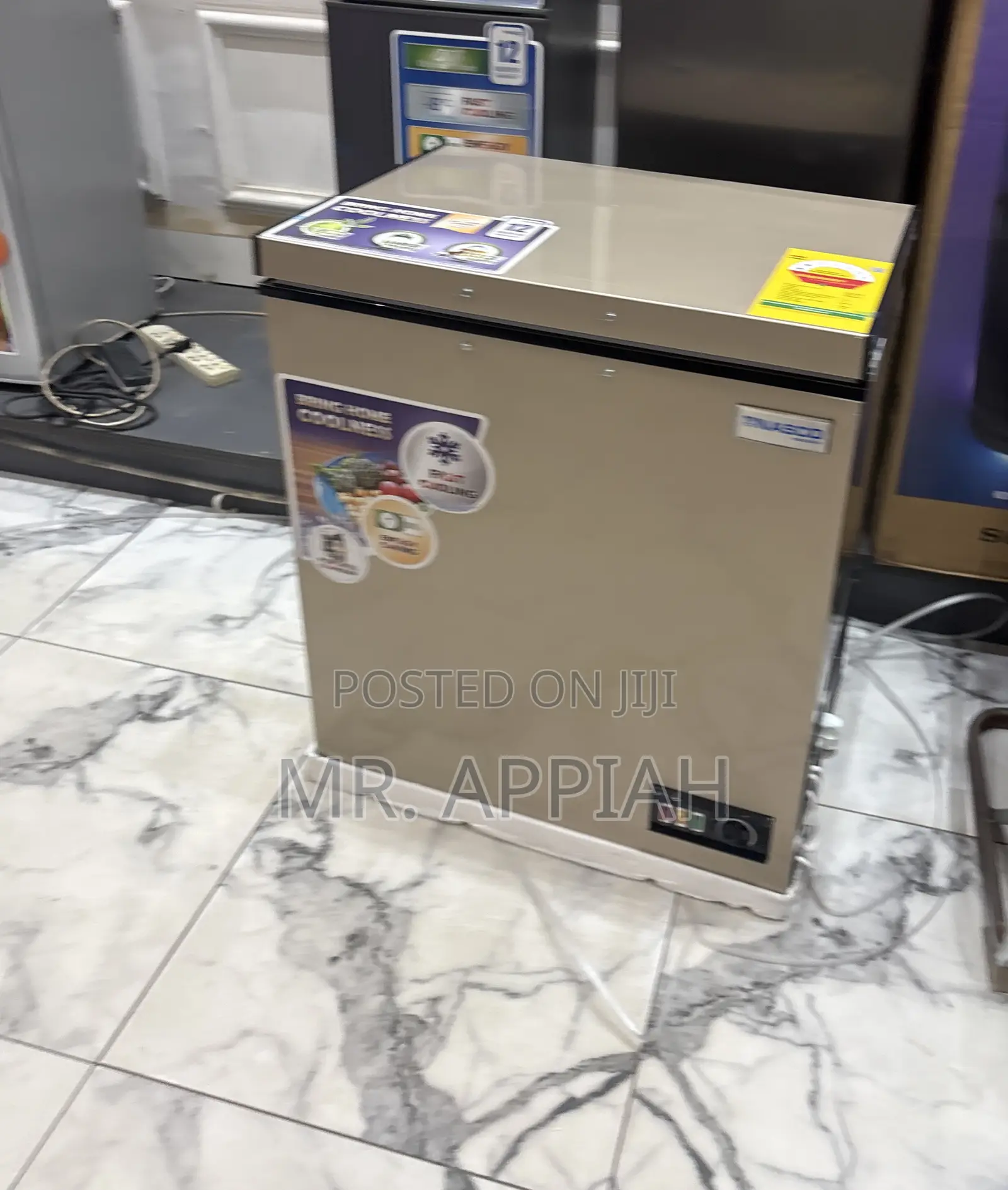 Order Quality Nasco Nas175fl Single Door Chest Freezer(138l)Gold 
