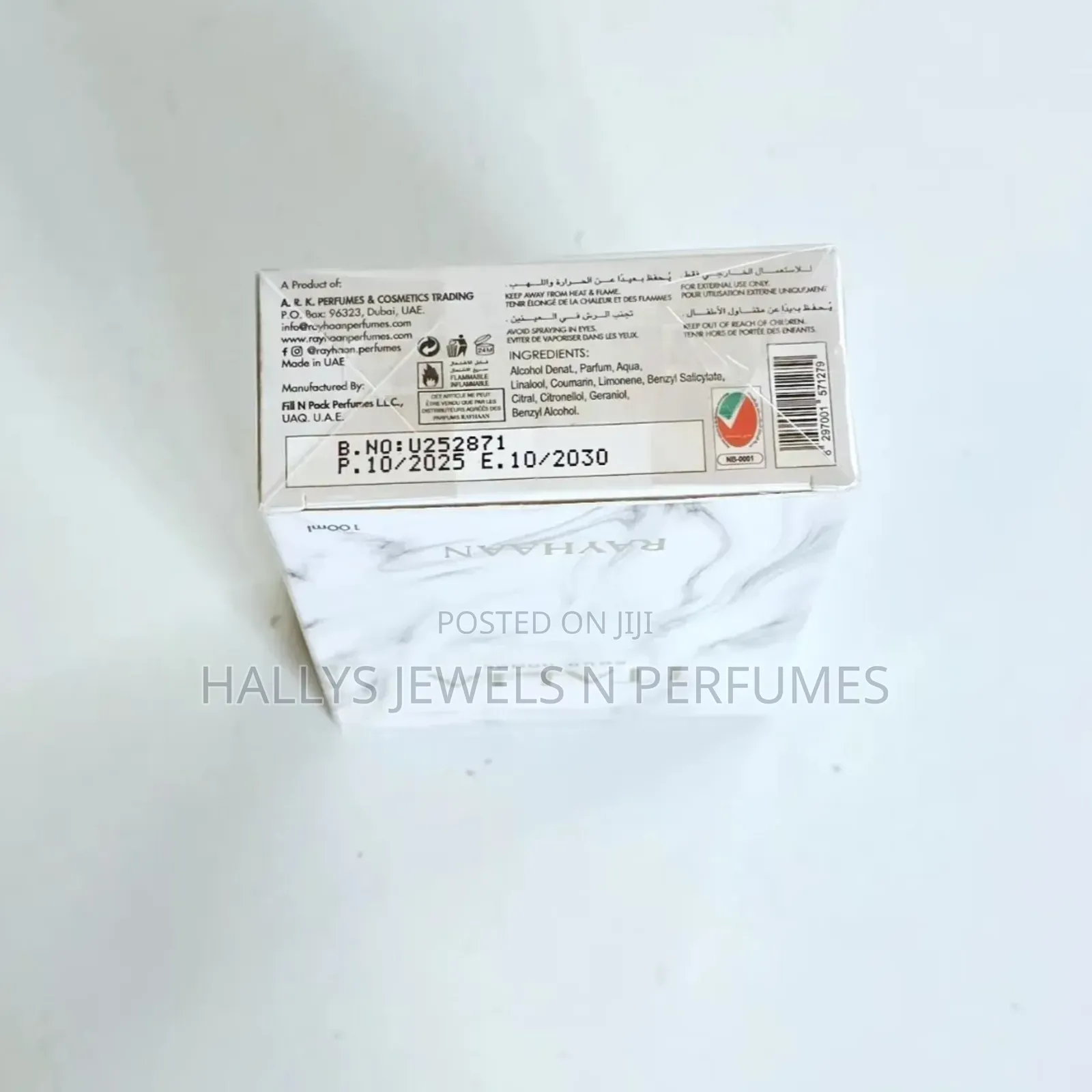 Rayhaan Italia Perfume, 100ml, Men's