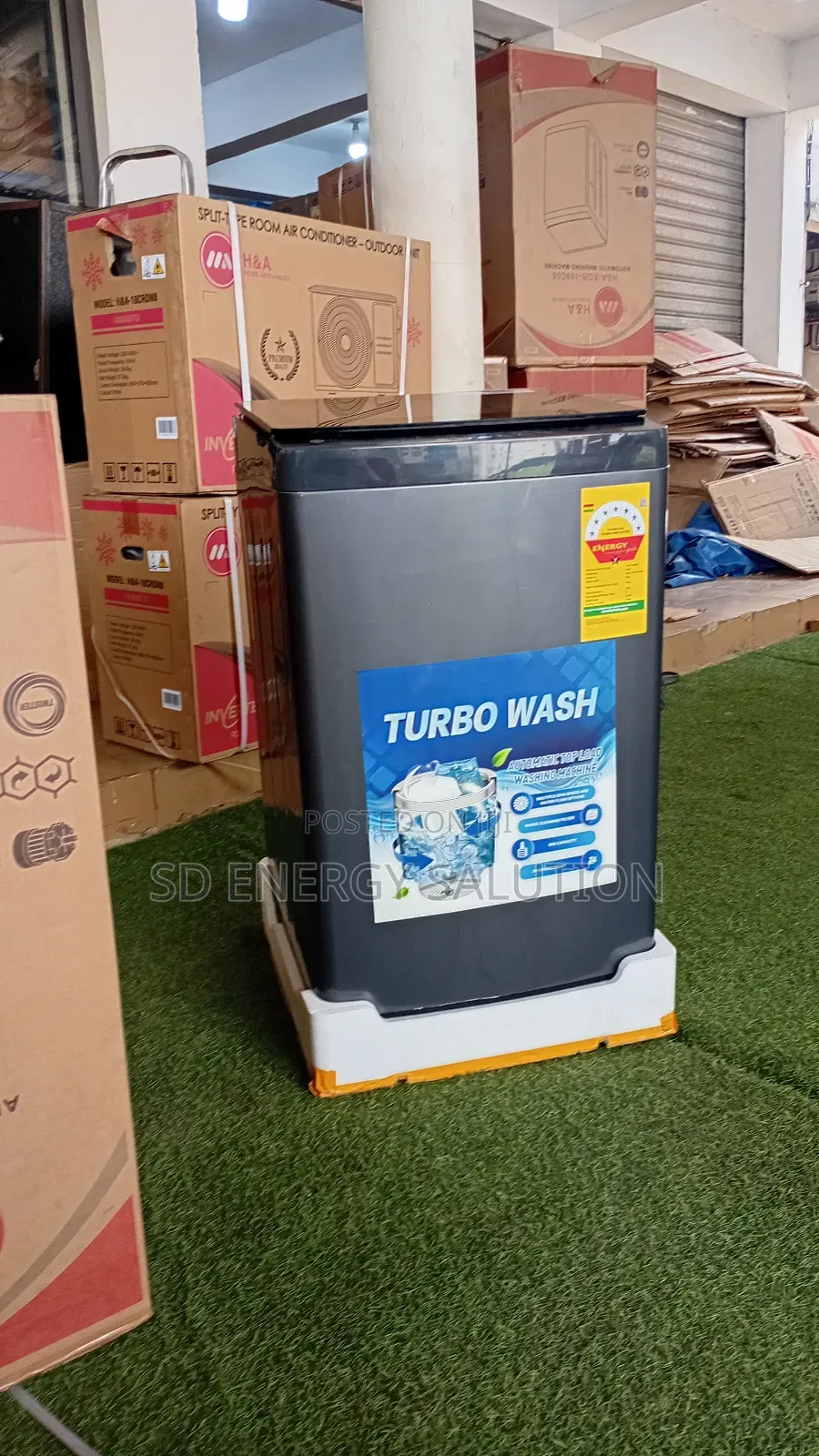 H a Washing Machine 8kg Smart Wash
