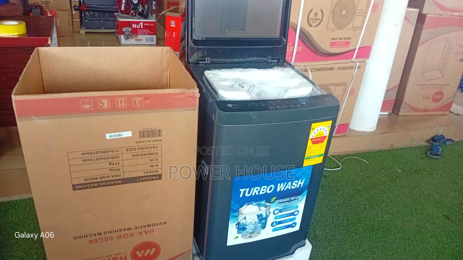 H a 8kg Twin Tub Washing Machine – Big Drum Capacity
