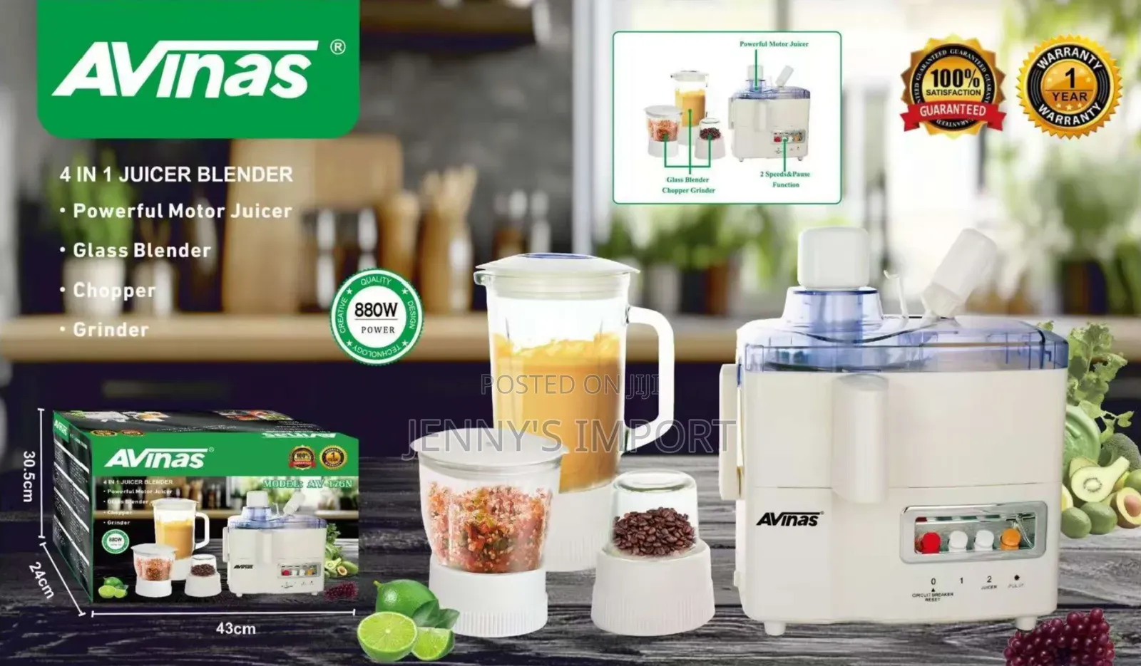 4in1 Juicer Blender