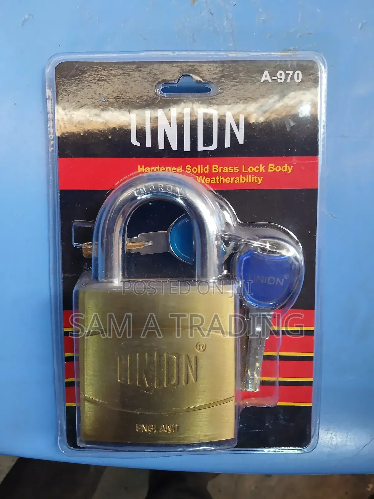 Hardened Solid Brass Padlock