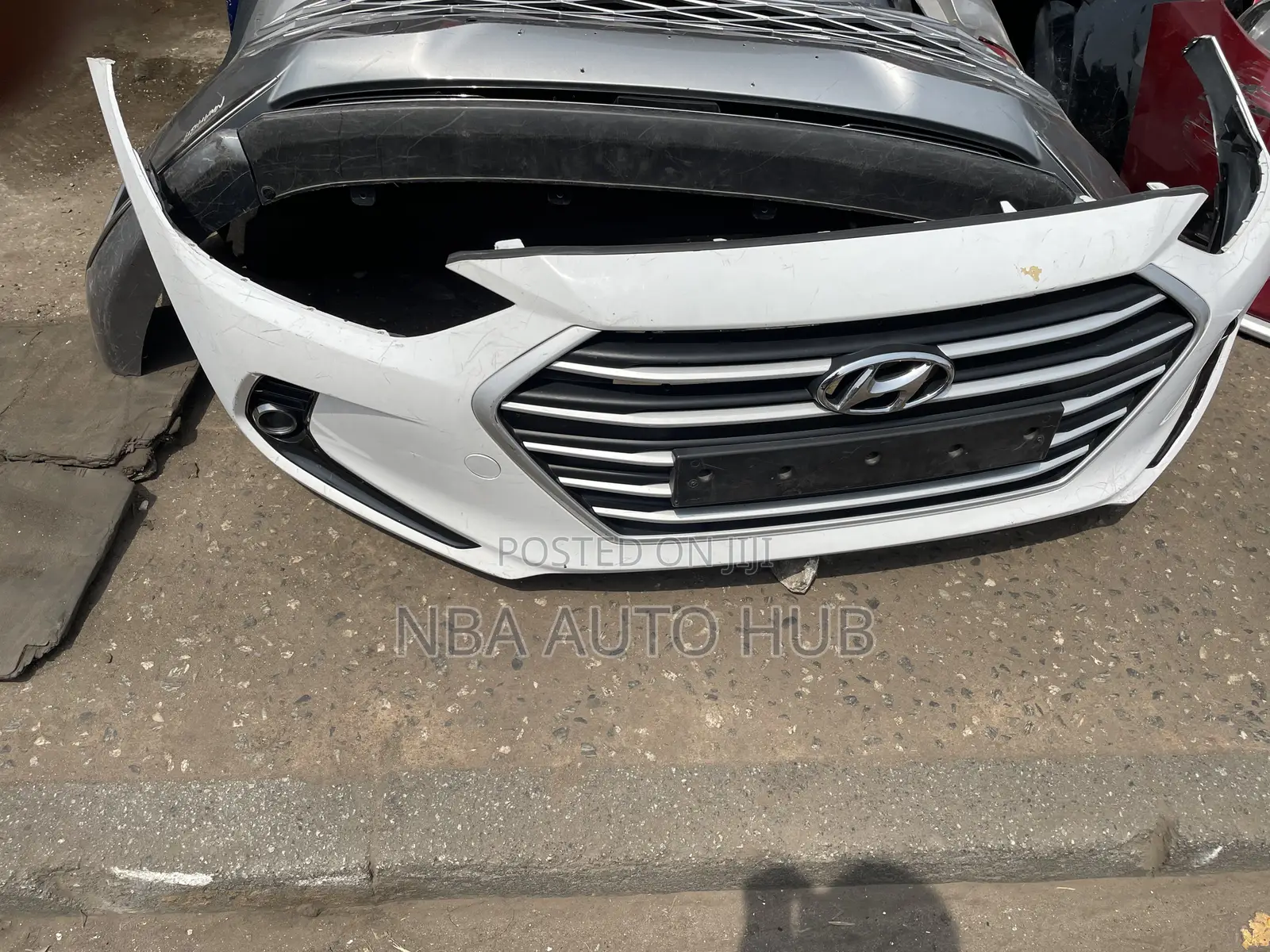 Elantra 2017-2018 Korea Used Complete Front Bumper