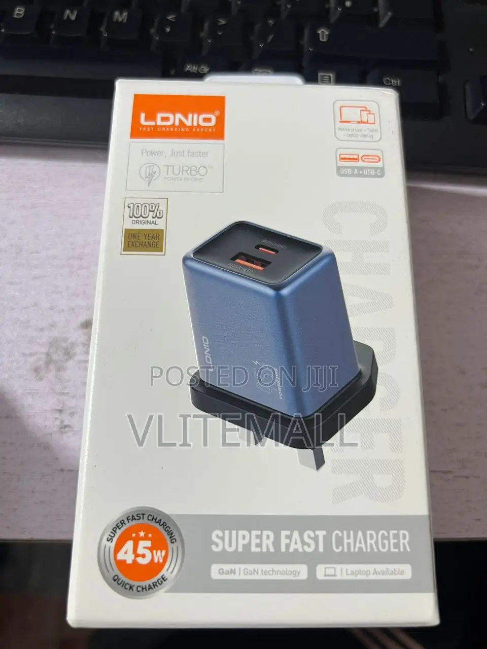 Ldnio 45w Gan Super Fast Charger.
