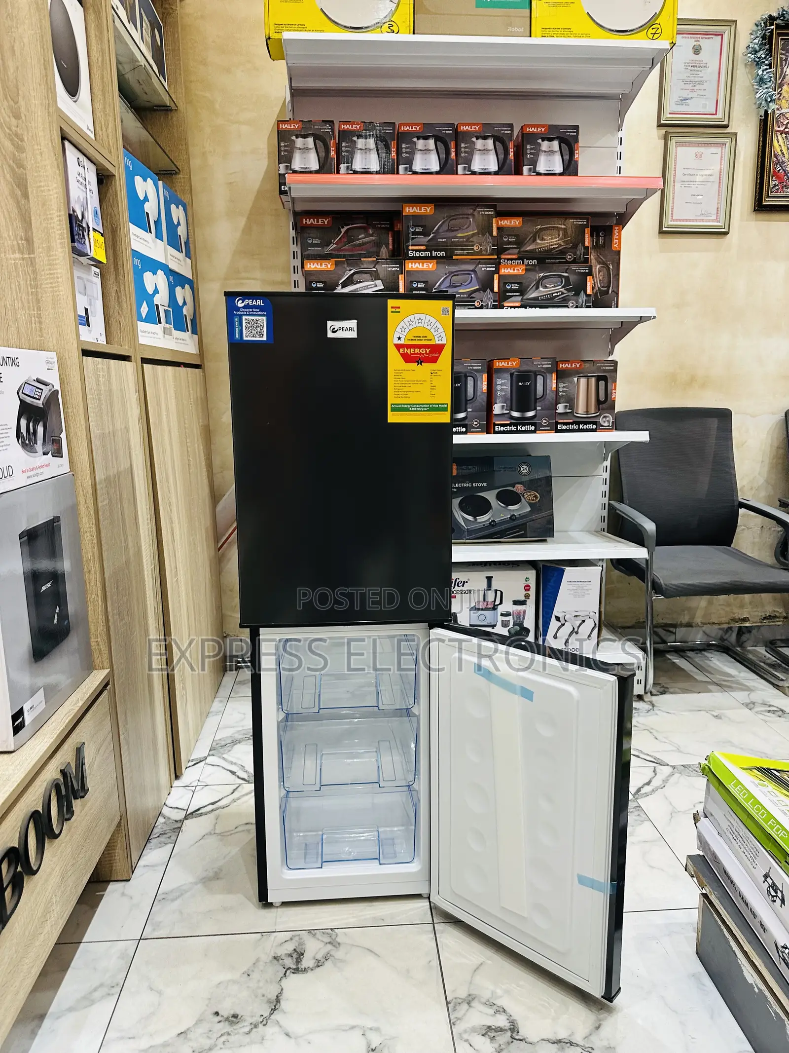 Lovely New Double Door Fridge Pf-216l 136l