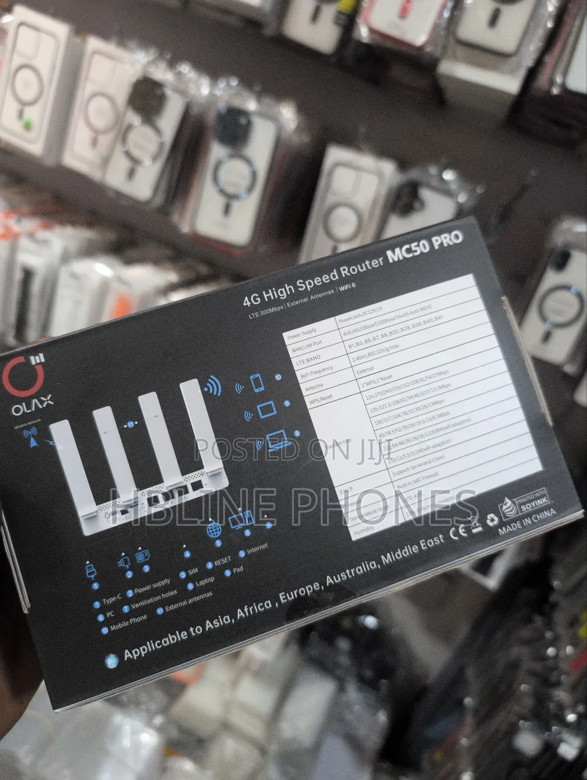 Olax Cat 6