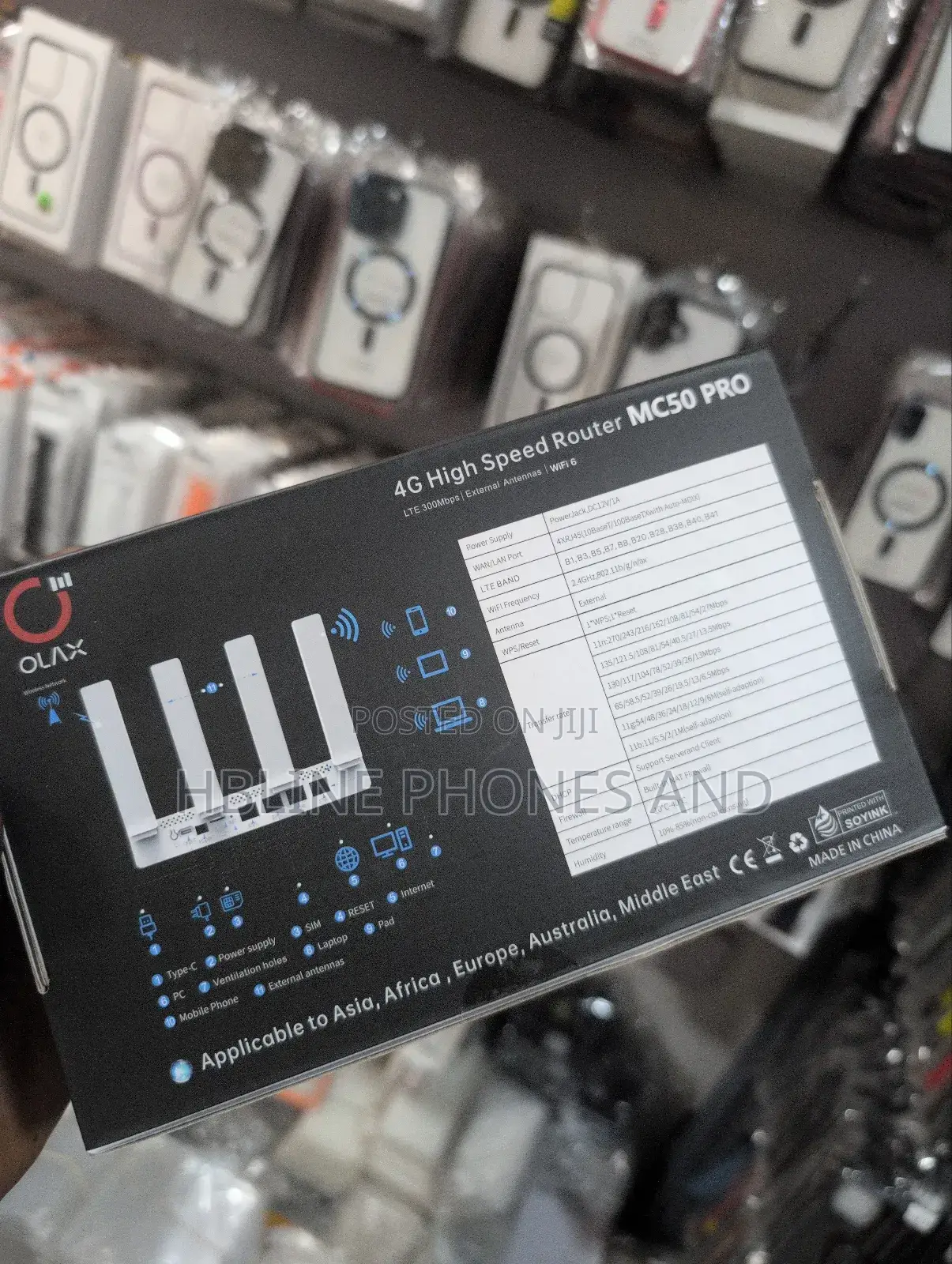 Olax Cat 6