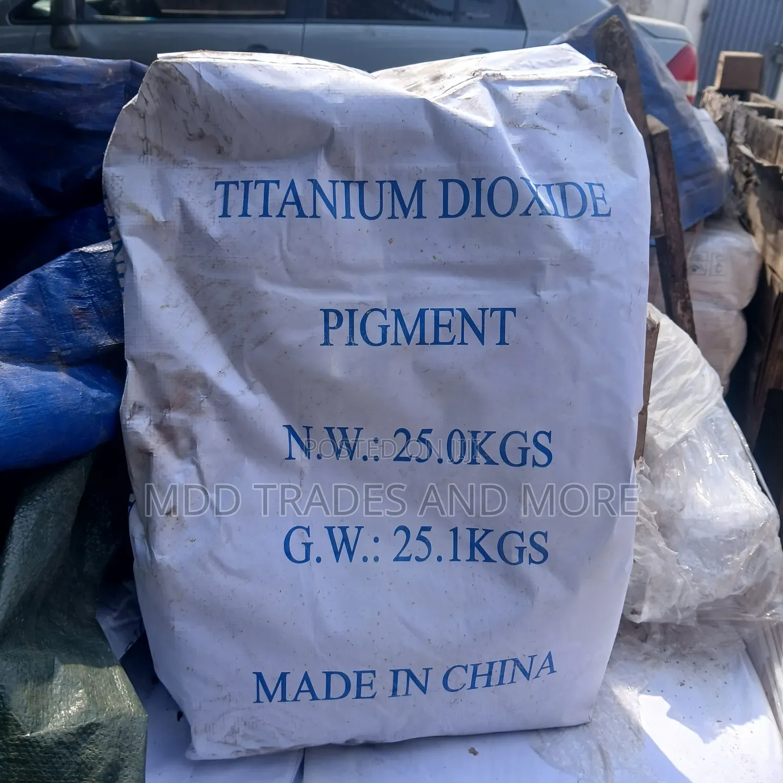 White Color Pigment-for All Construction Works