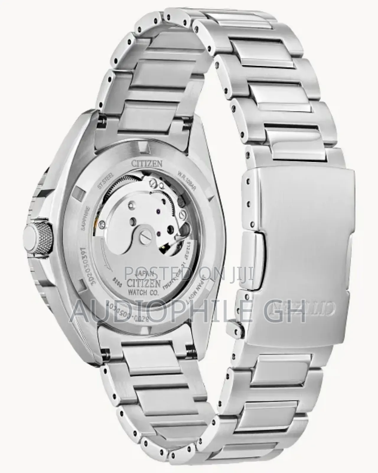 Citizen Sport Automatic Blue Dial Stainless Steel Bracelet Nh7530-52m