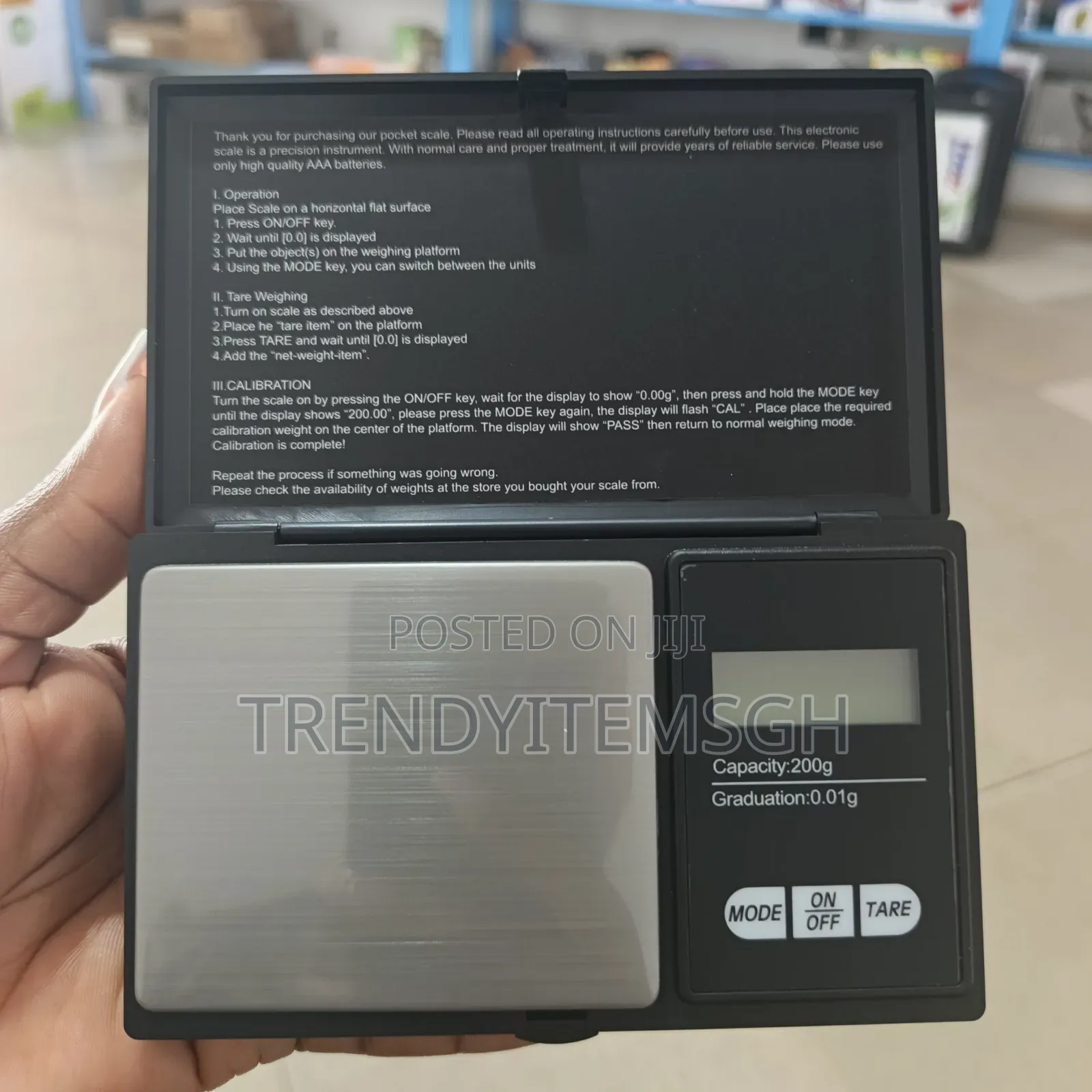 0.01g To 200g Professional Mini Digital Kitchen Scale