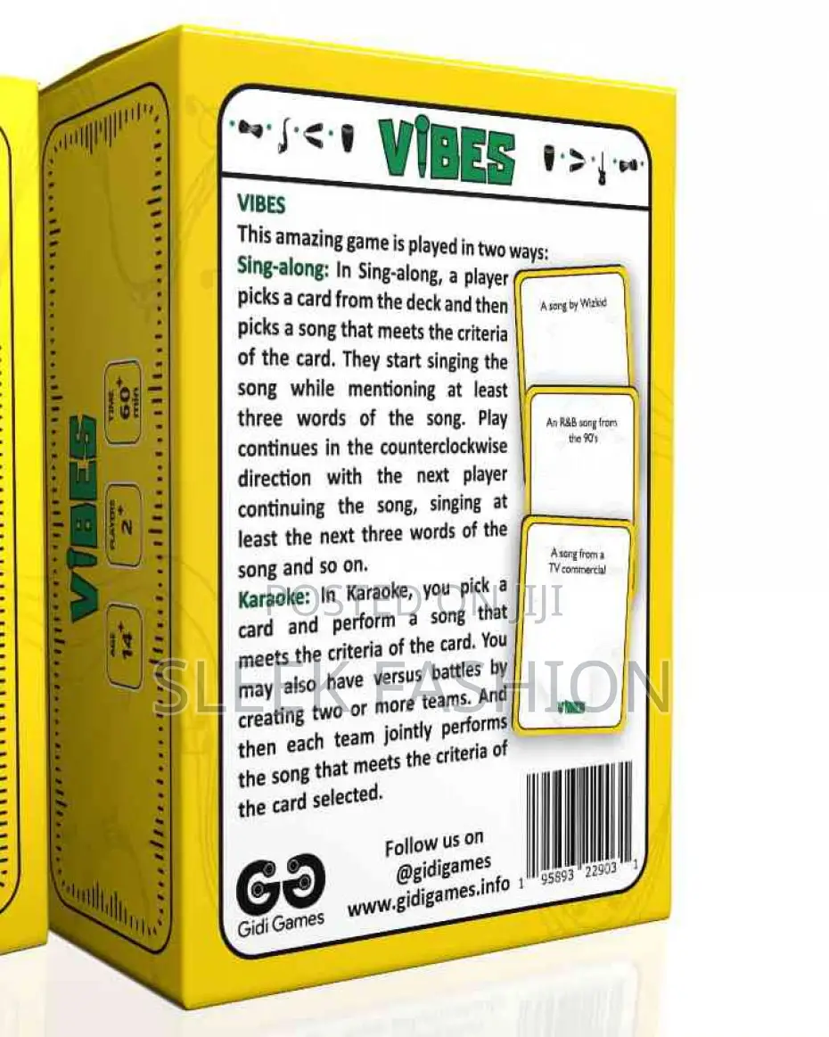 Vibes Card Game