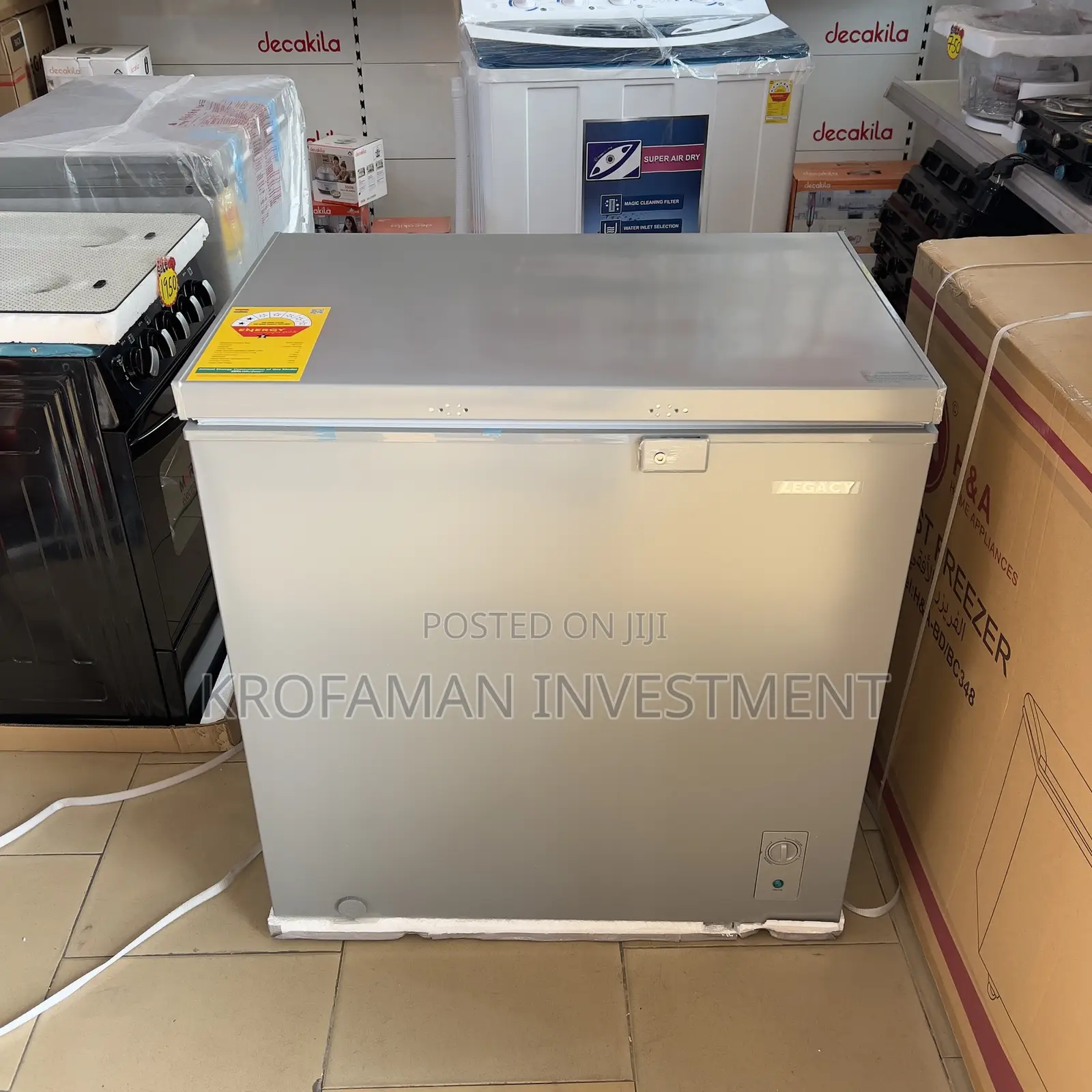 Legacy Chest Freezer 197l