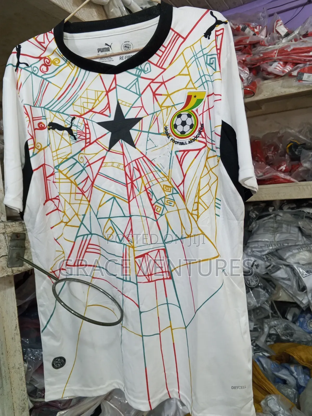New Ghana Black Stars Jersey for 2026 World Cup– Puma Quality