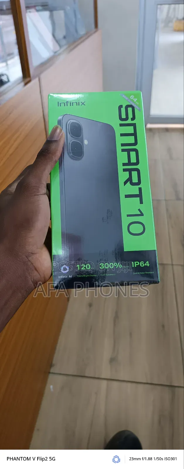 New Infinix Smart 10 64 GB Black
