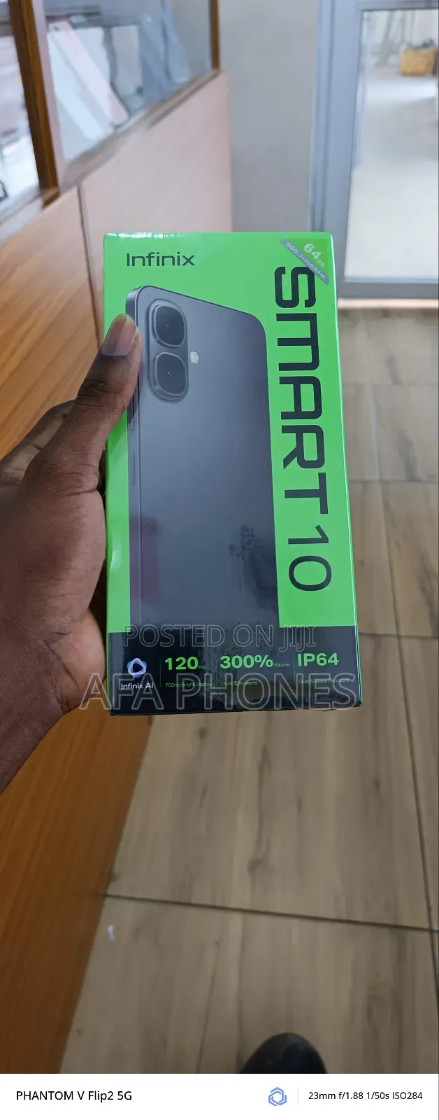 New Infinix Smart 10 64 GB Black