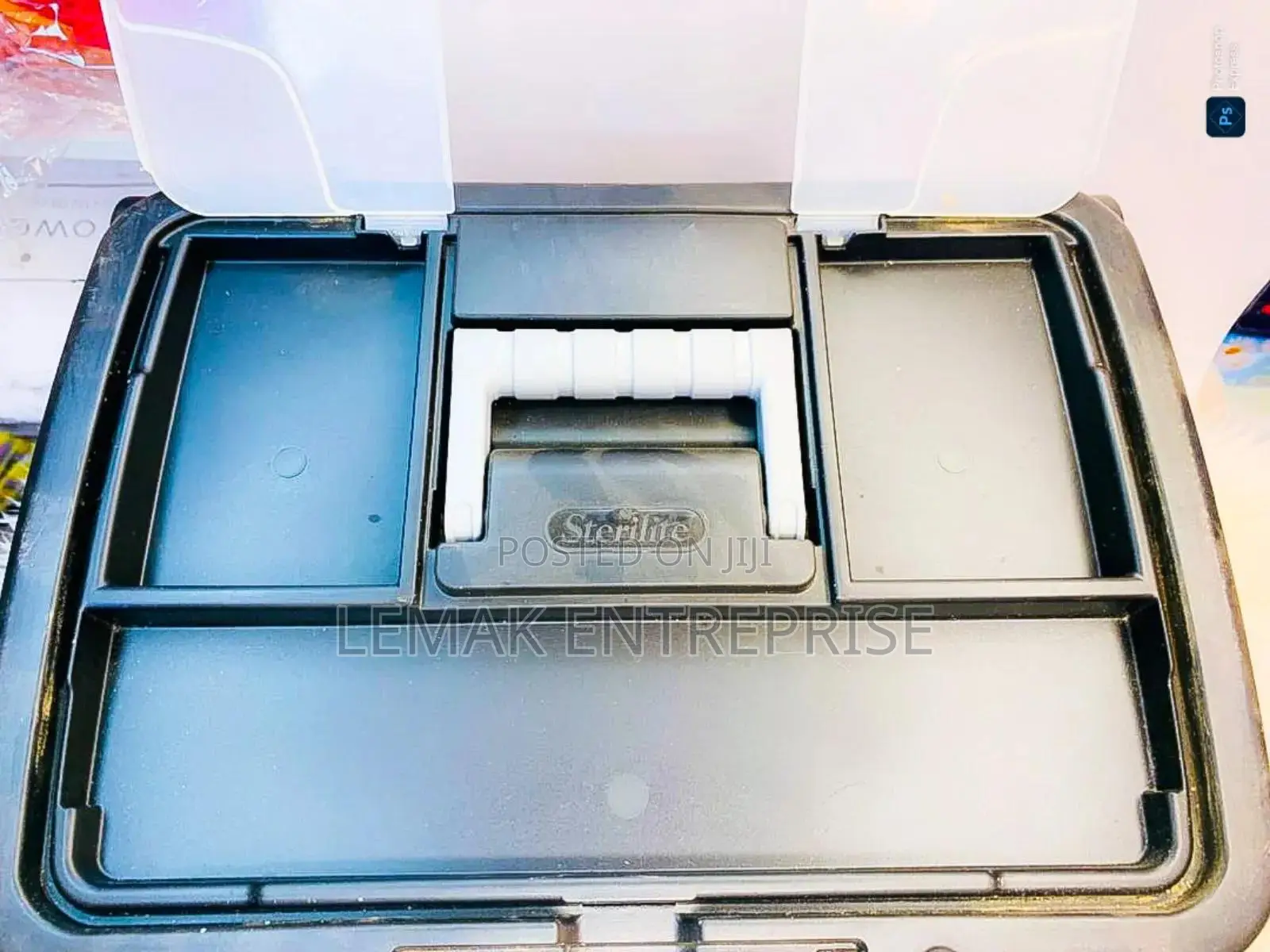 Sterilite Portable File Box