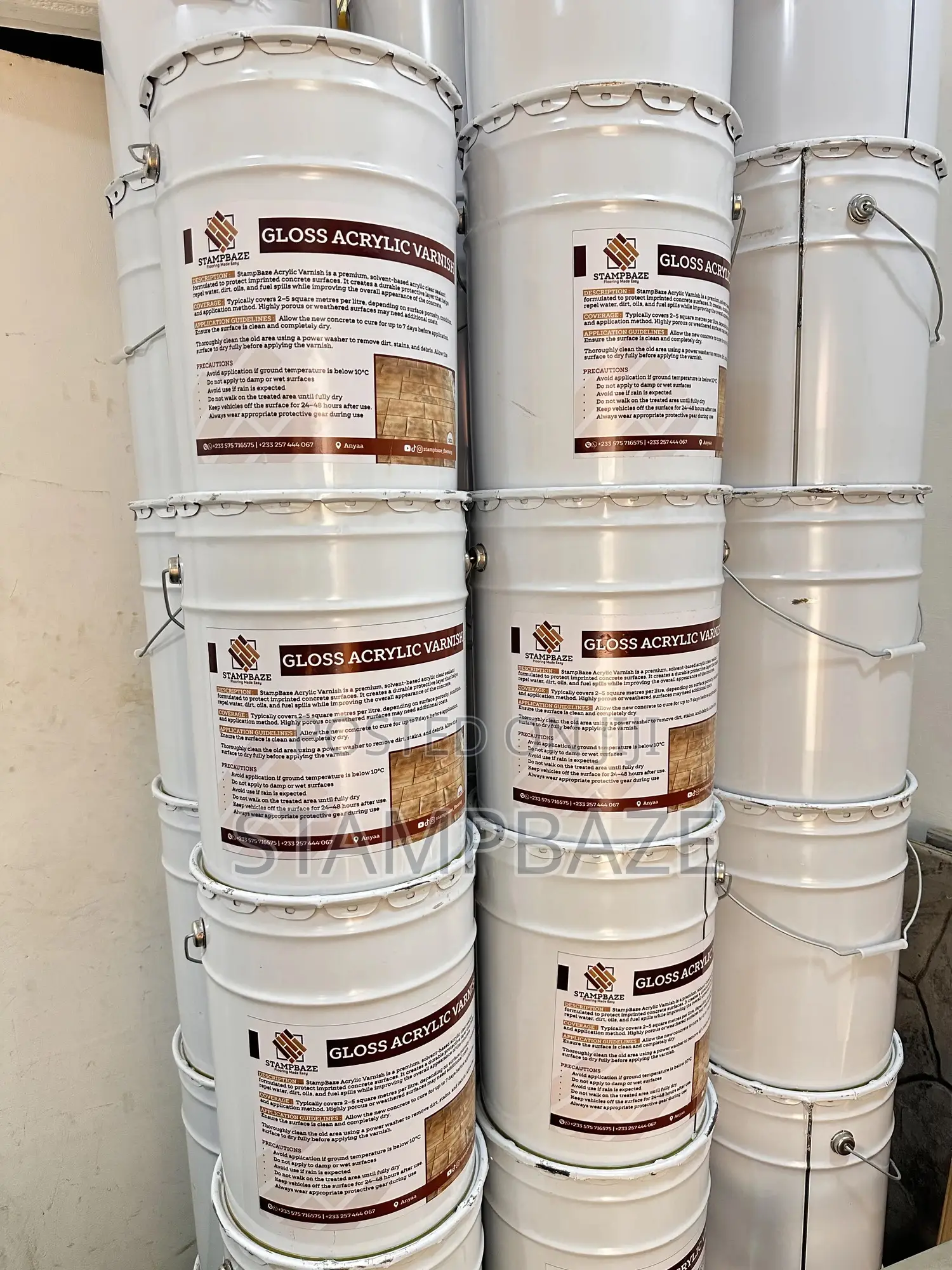 Varnish Polish Sealer for Stamp Concrete