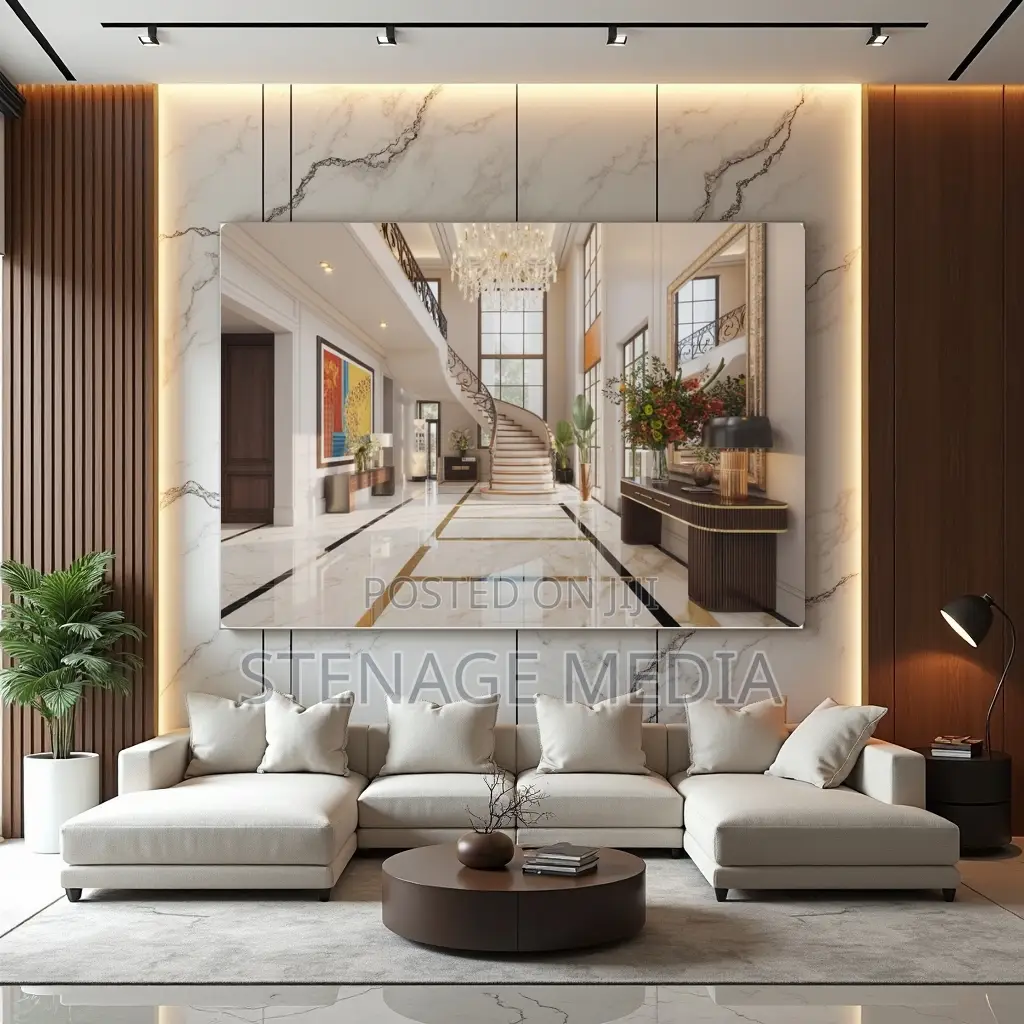 Luxury Foyer Entrance Grand Entry Canvas Frame Wall Art