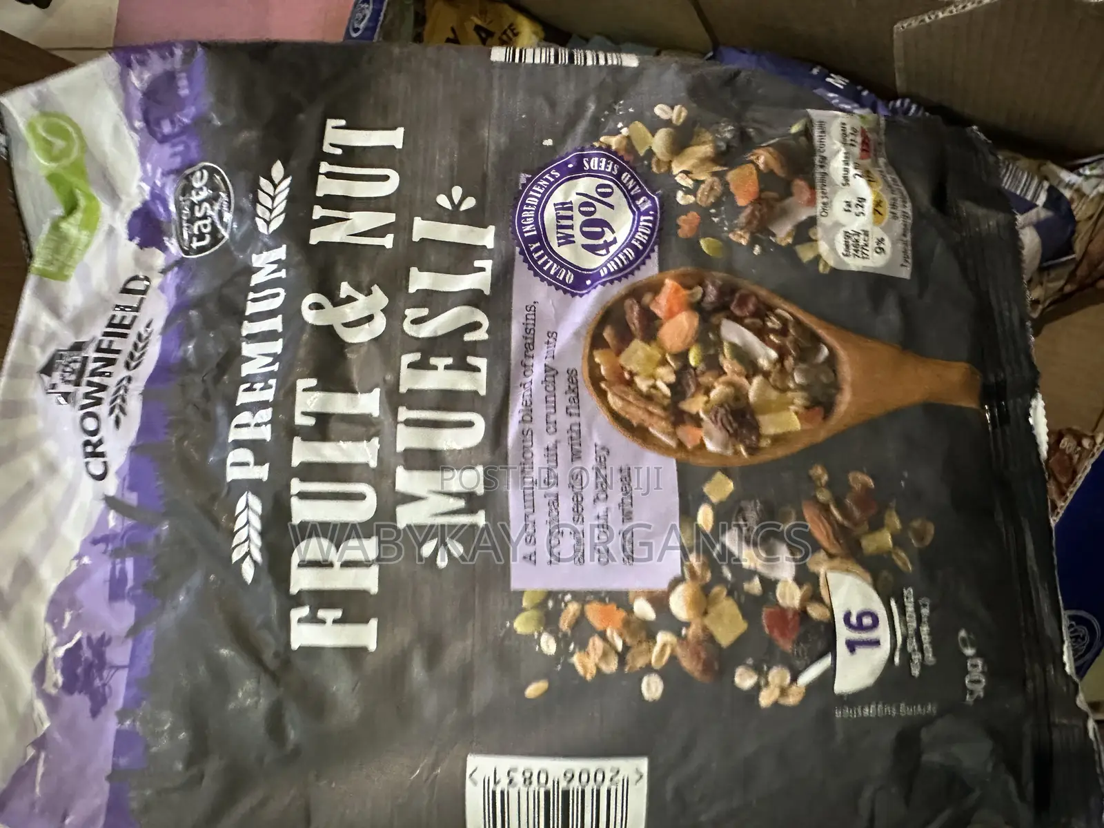 Muesli Fruits and Nut, Swiss Style