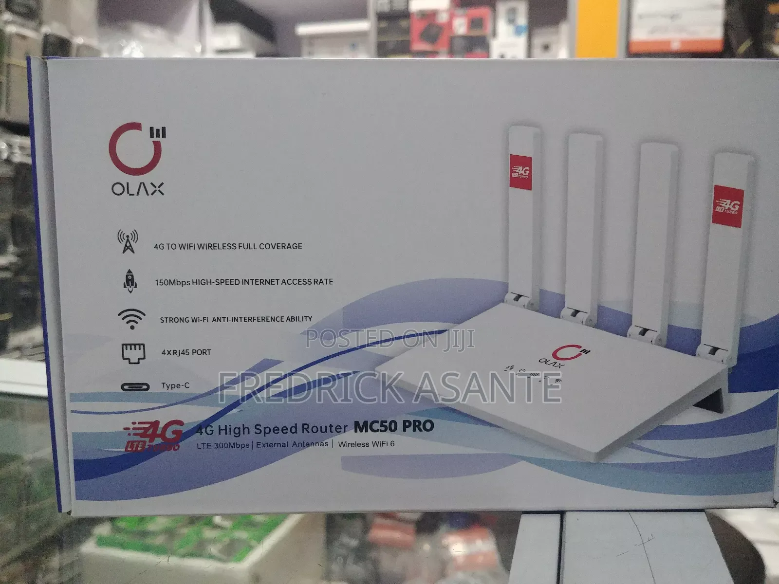 Olax Mc50 Pro
Router