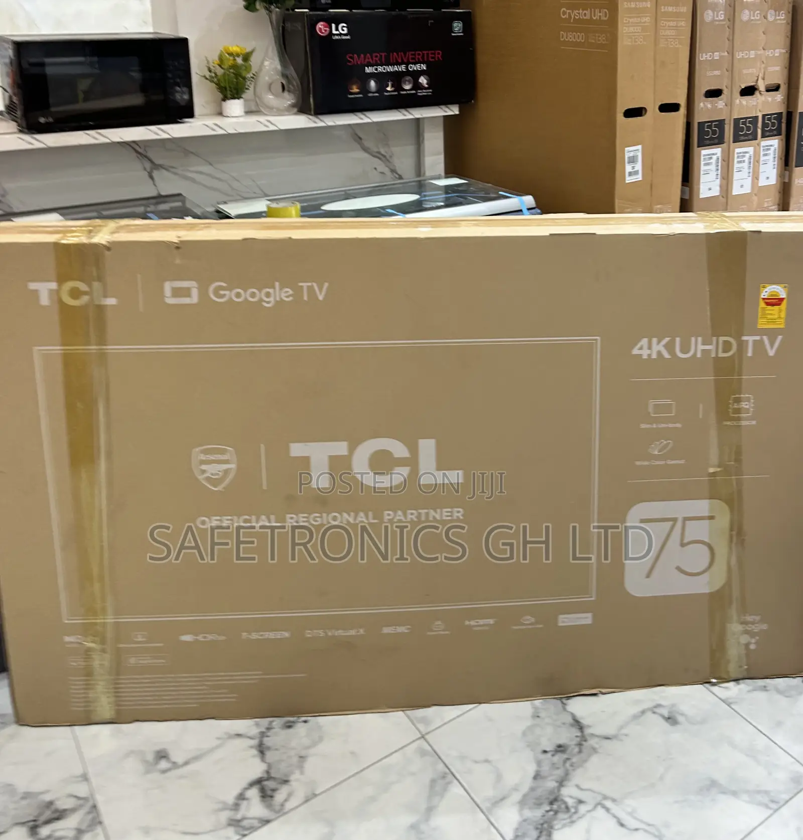 Get Accurate TCL Led Android Frameless 75 Inch P755 Smart Tv