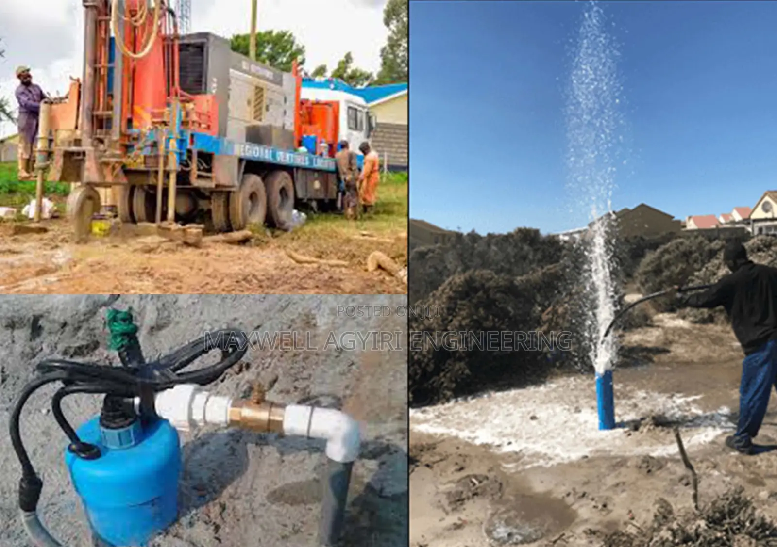 Apam Borehole and Drilling