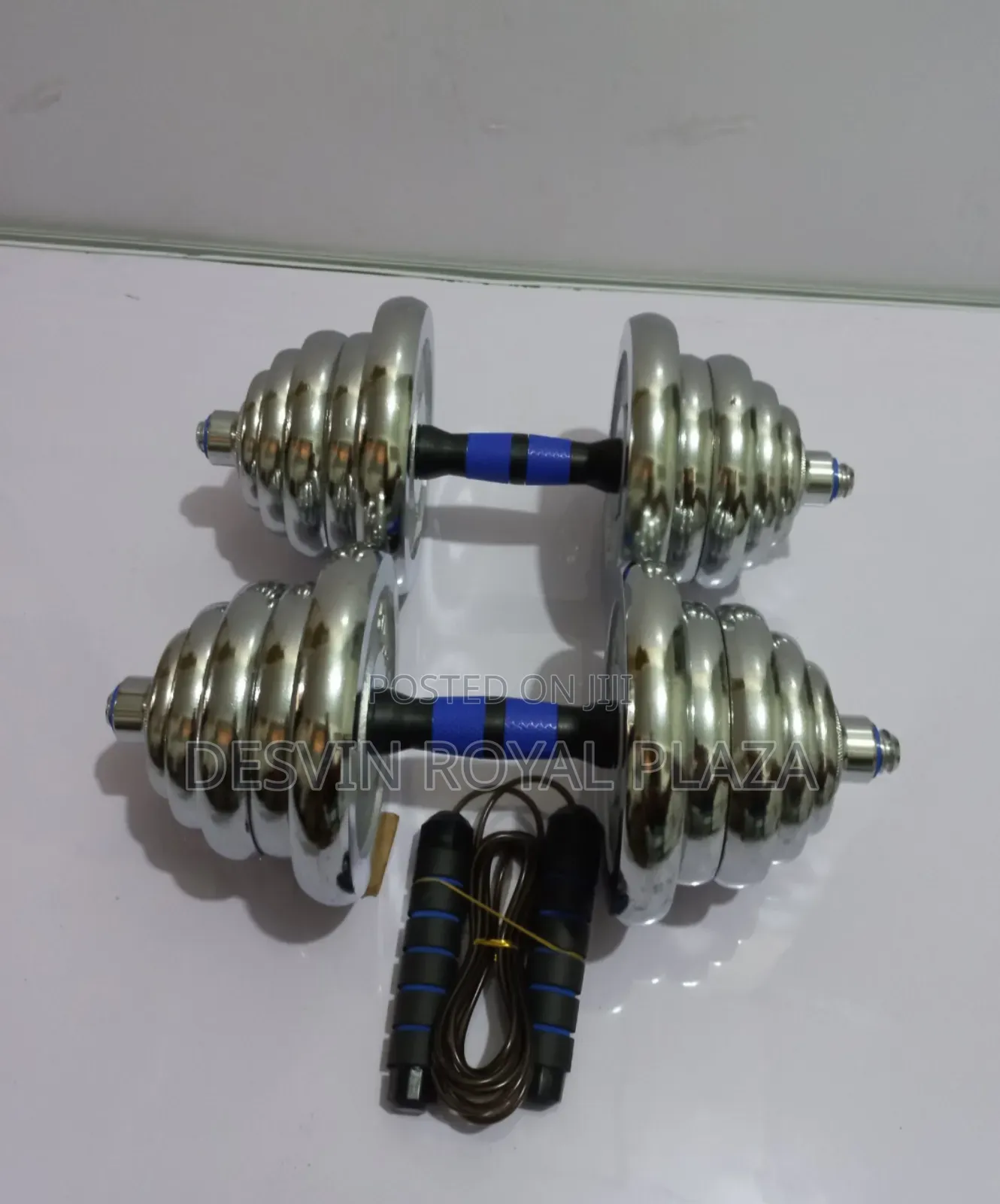 Dumbbell 30kg With Skipping Rope