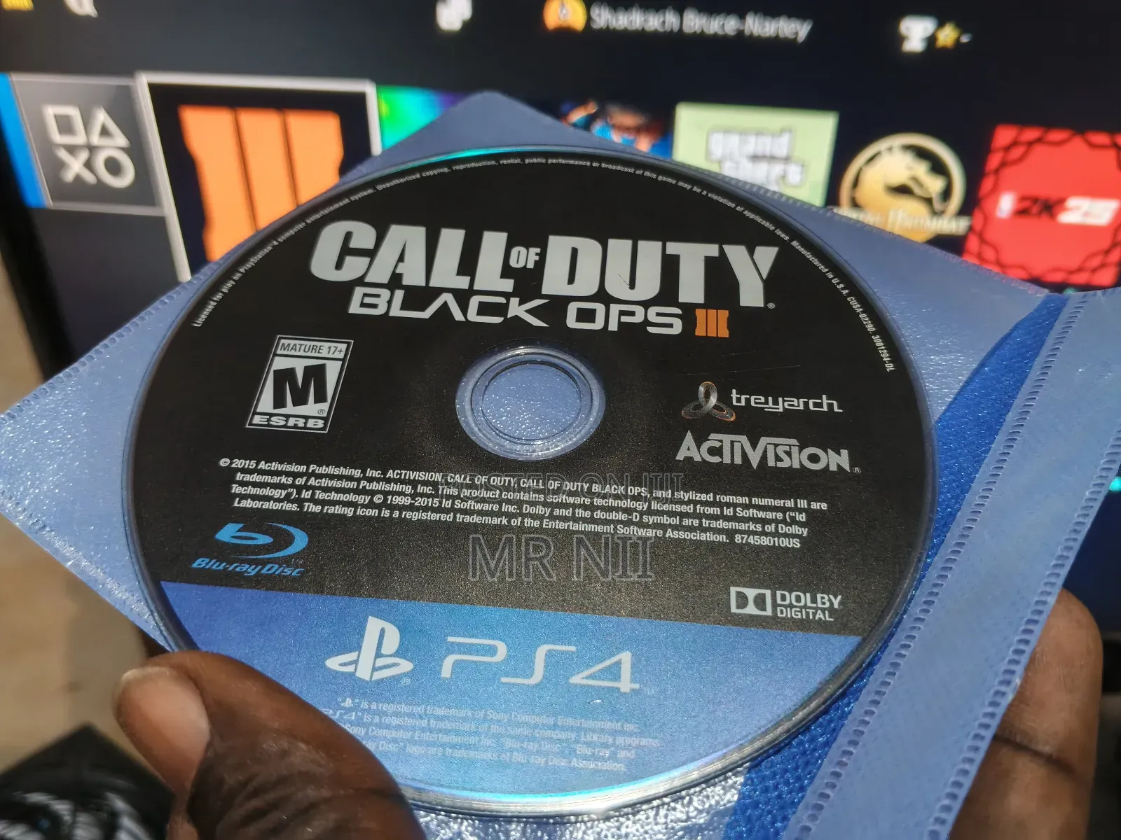 Call of Duty Black Ops 3 Cd for Ps4