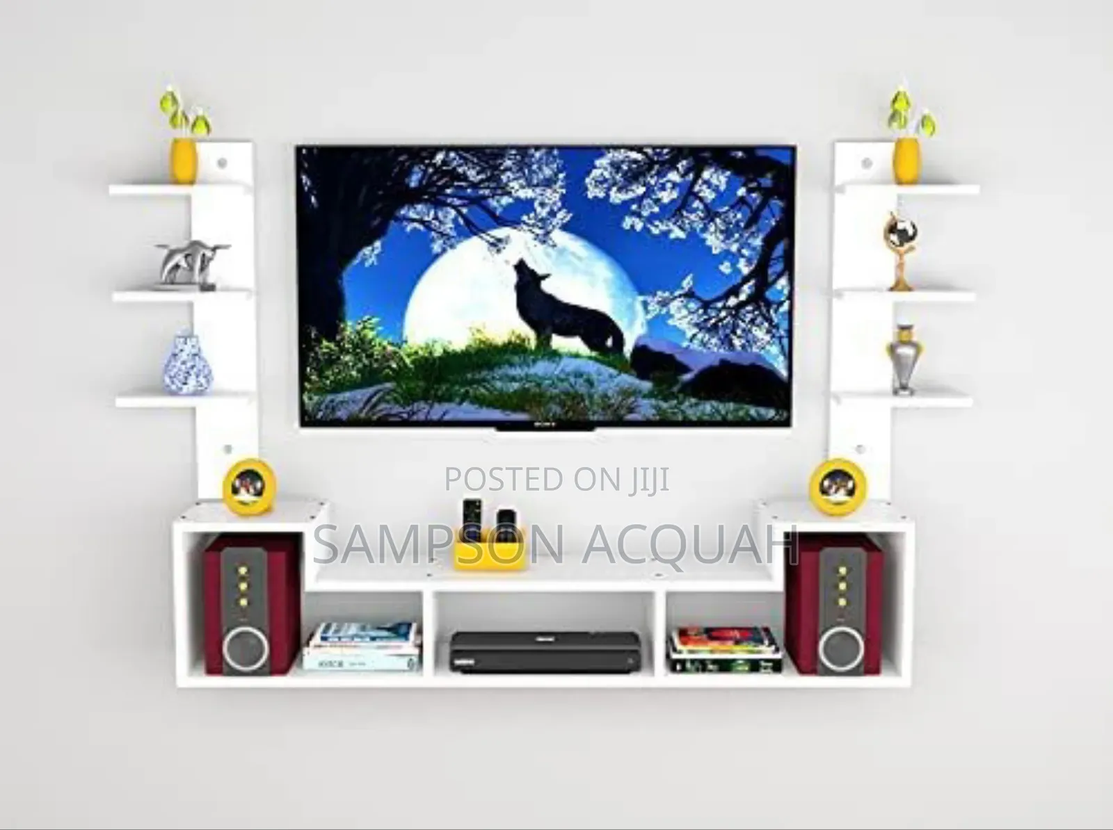Laminated Tv Decor -tv Wall Mount - Tv Units