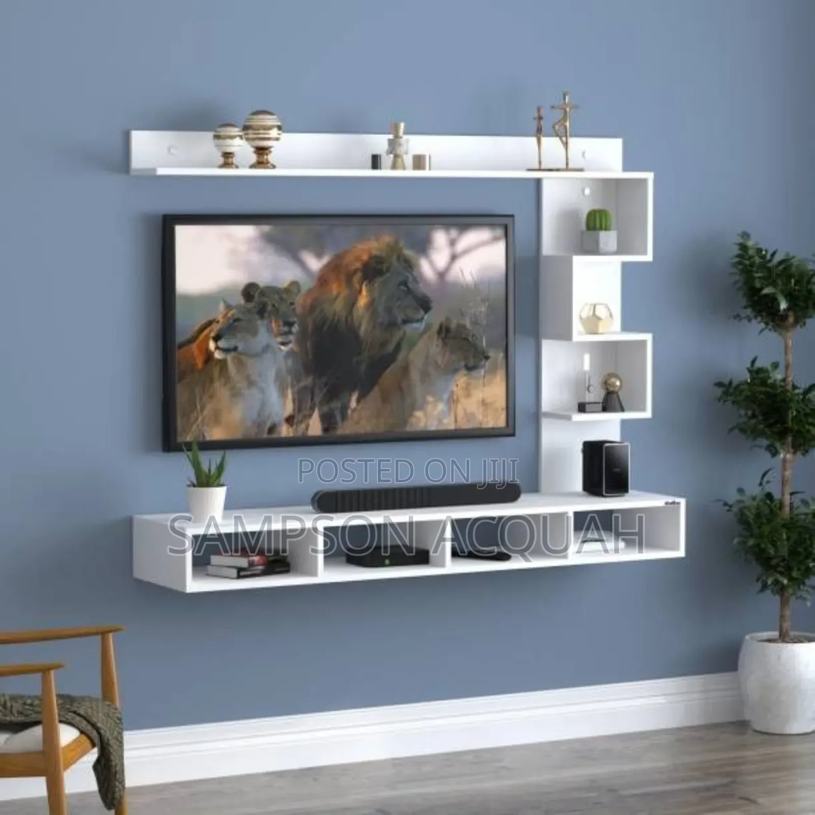 Laminated Tv Decor -tv Wall Mount - Tv Units Decor