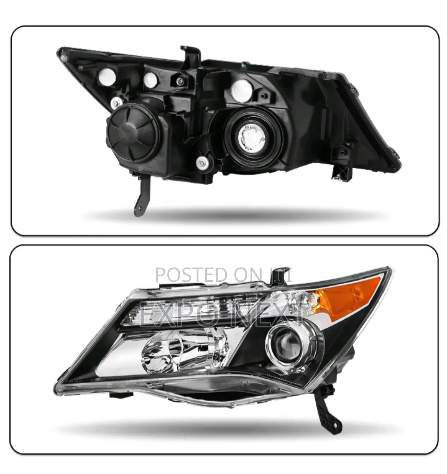 2007-2013 Acura Mdx Headlights  Adaptive Hid Headlights Assembly Pair