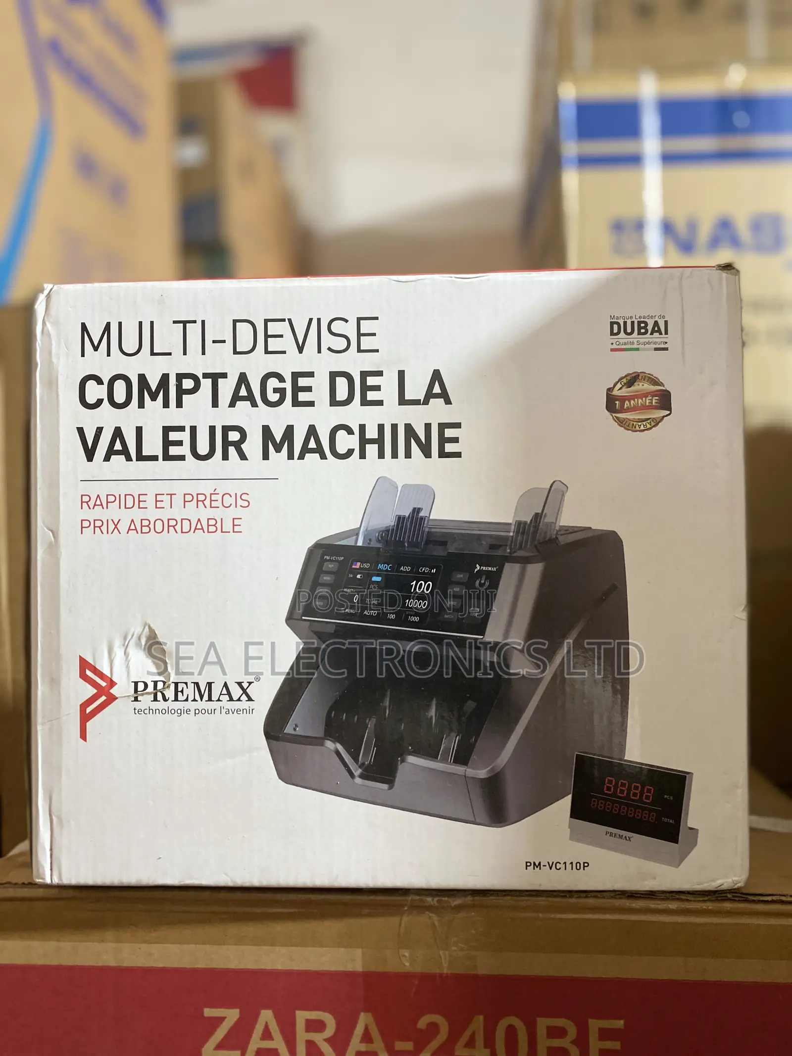 Premax Pm-vc110p Multi-currency Mixed Value Counting Machine