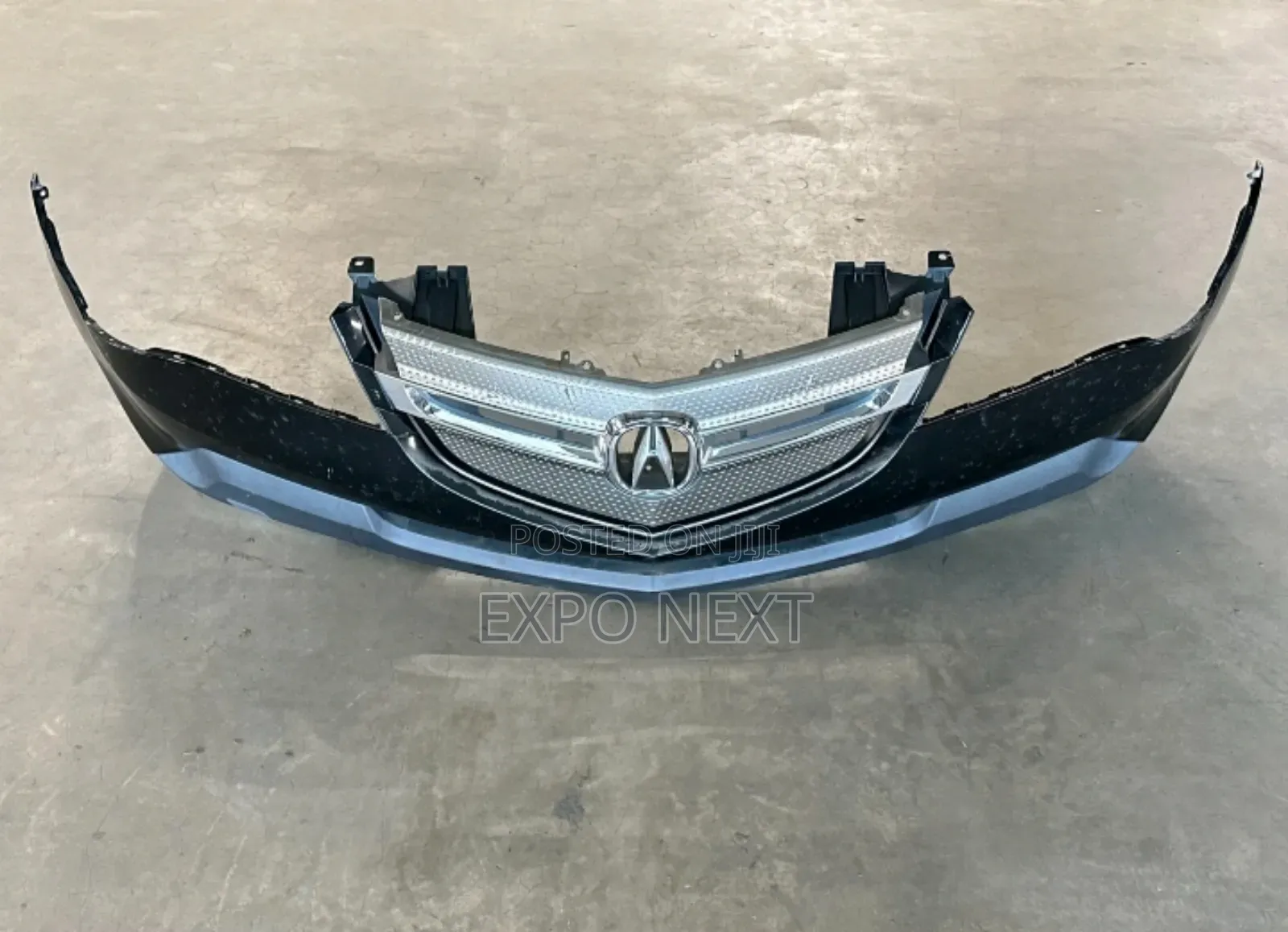 Oem Bumper Cover Complete Panel W/ Grill & Light  2007-2009 Acura Mdx