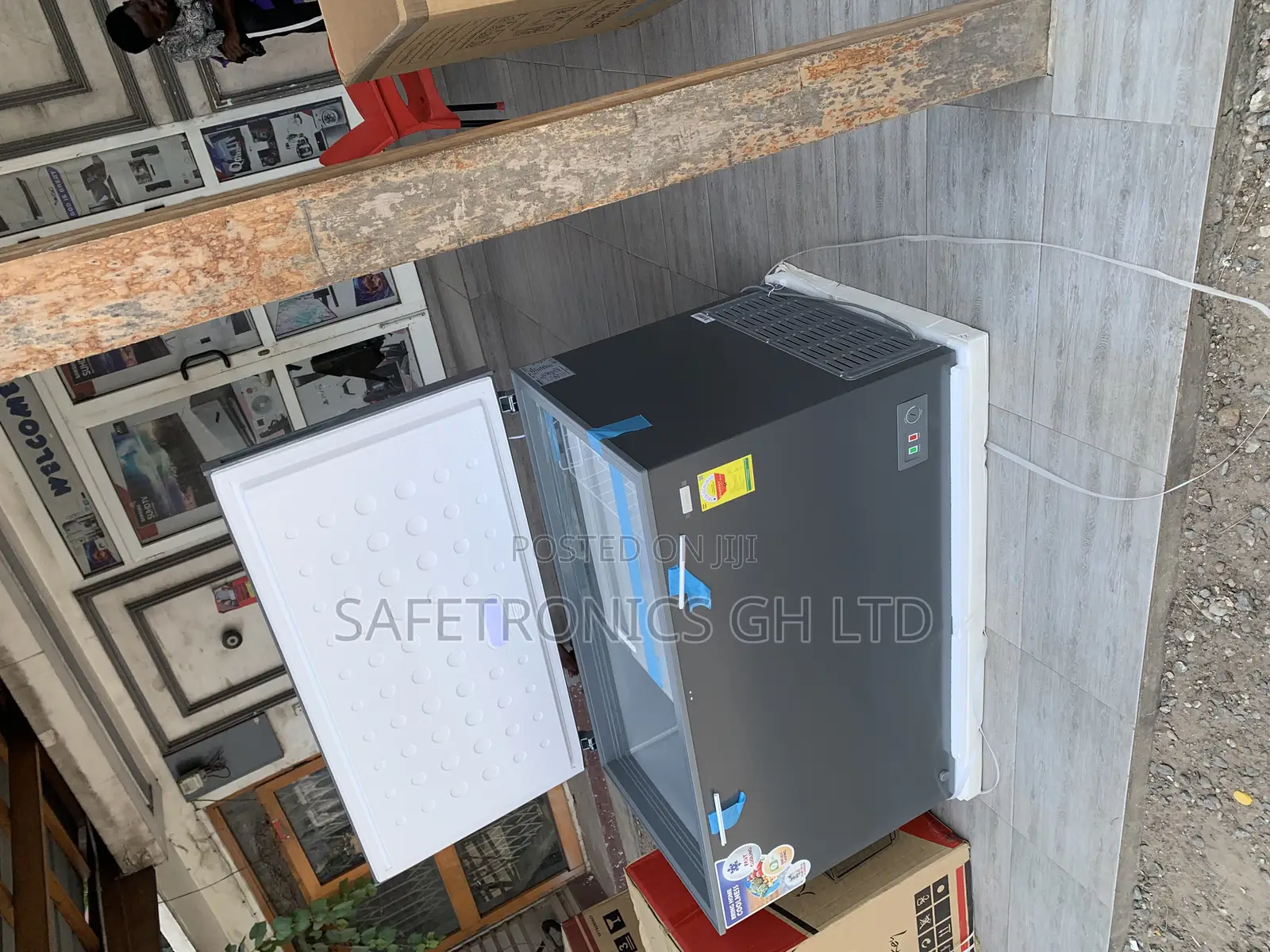 Massive Grey Singledoor 380 Liters Fast Nas-420 Nasco Freezer