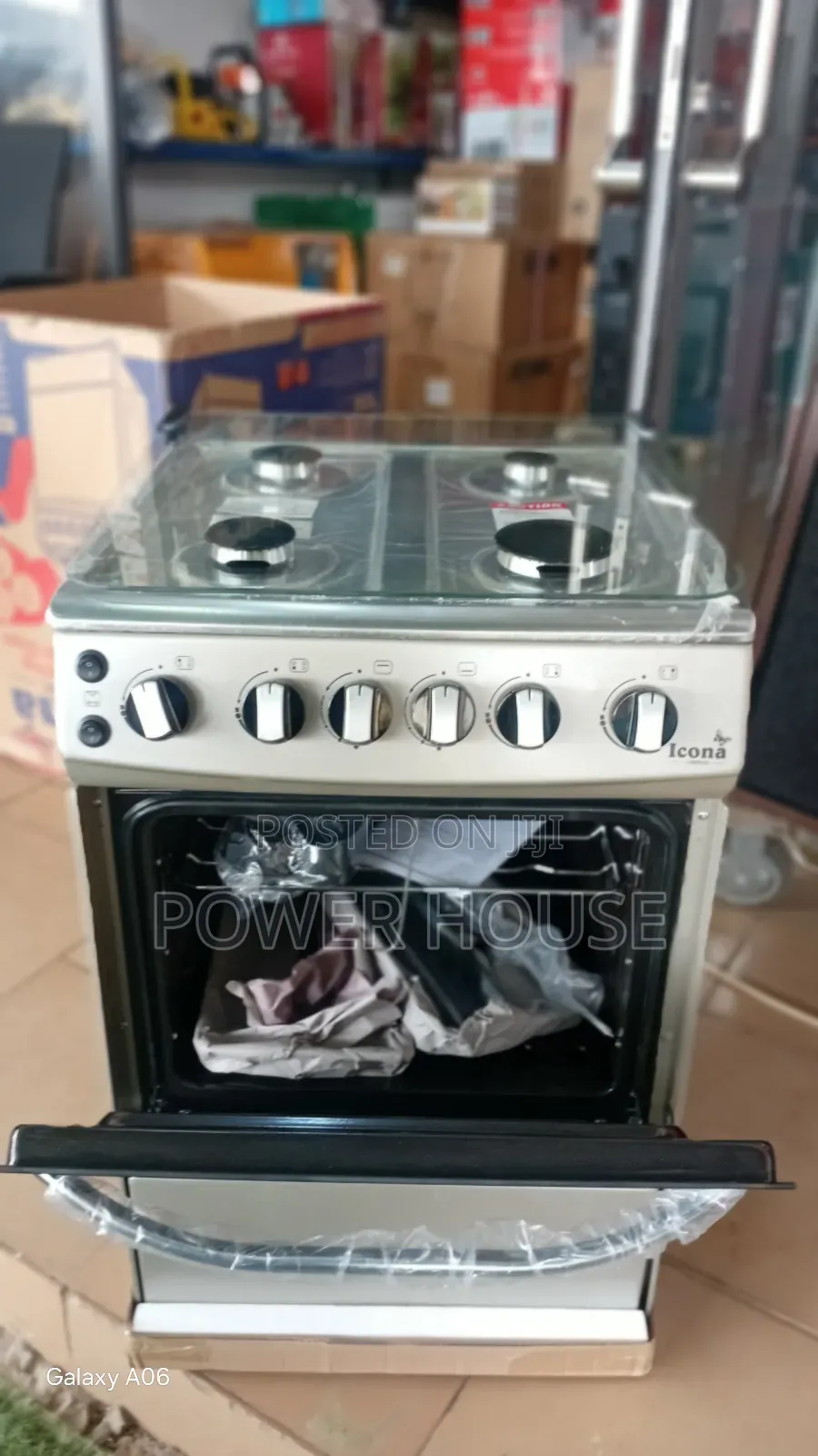 Icona Four Burner Table Gas Stove – Stylish Reliable
