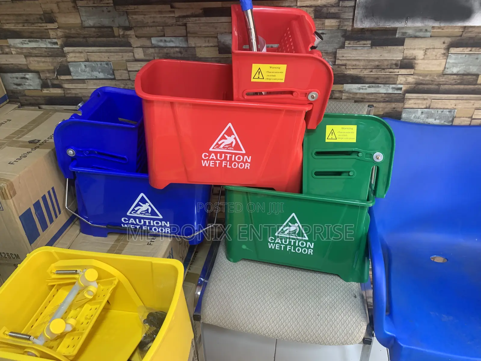 Mop Bucket,20l Wringer(Industrial Mop)